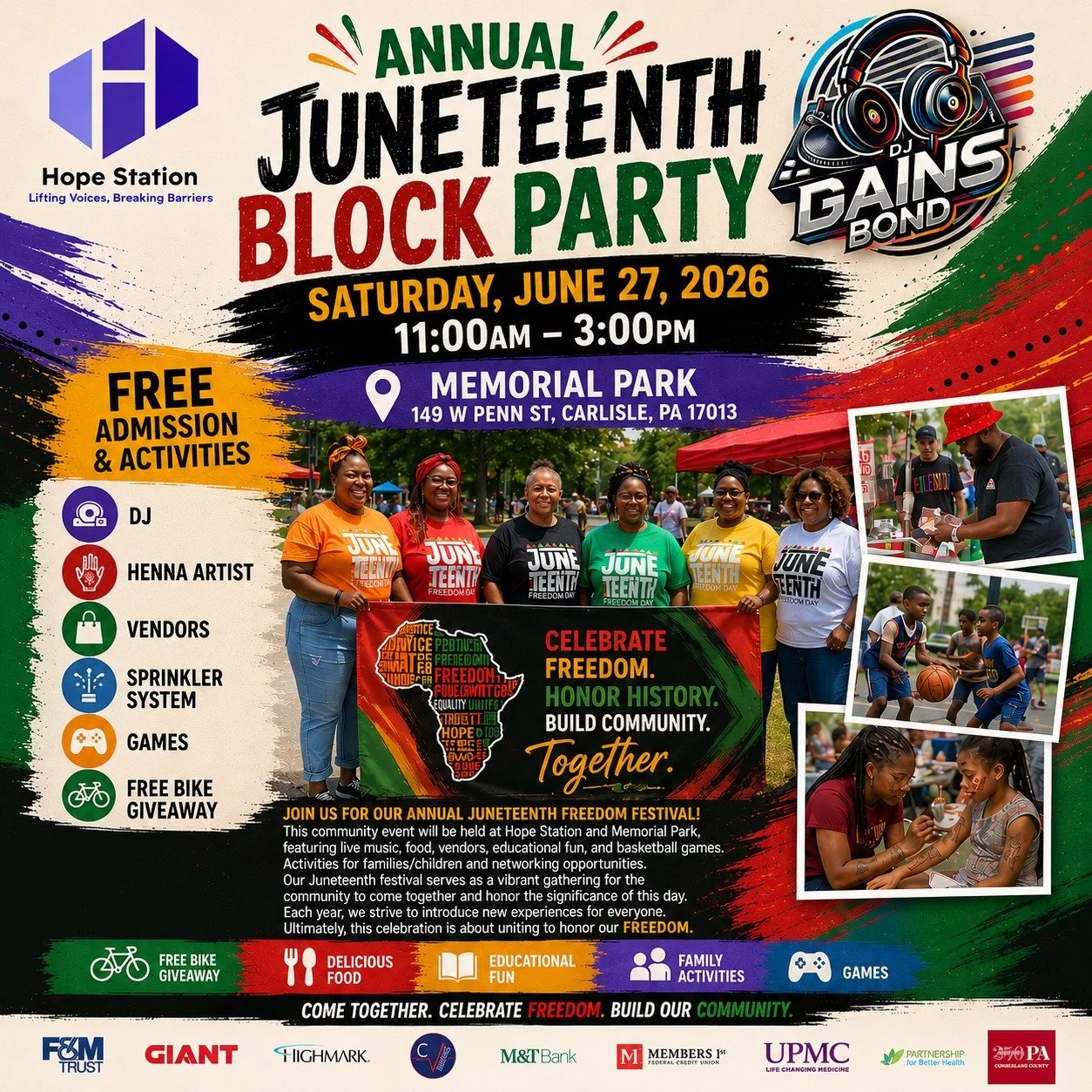 Join us this Saturday to close out Juneteenth 2026!