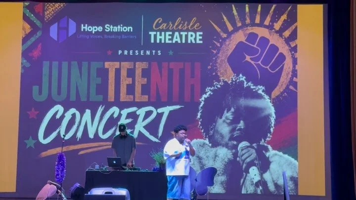 Last night&rsquo;s Juneteenth concert was fabulous! Thank you @carlisletheatre for Cohosting with us! Terrell Brown has been bringing his own twist on R&amp;B, Hip Hop, and Pop to the world since 2017. Hailing from Central Pennsylvania, the 28-year-o