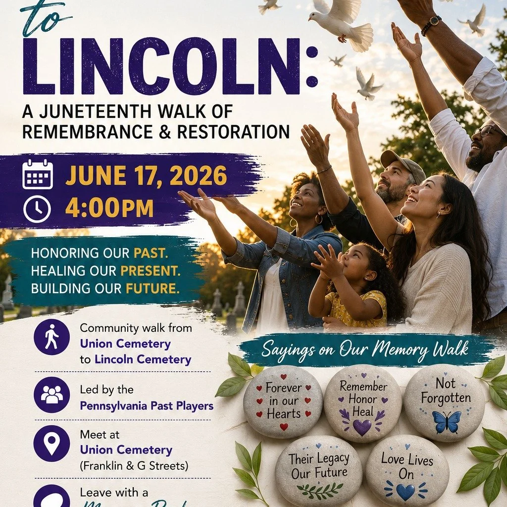 Hope Station is proud to host and partner on three meaningful events this week as we celebrate freedom, remembrance, culture, and community. We hope you'll join us!

📍 Wednesday, June 17 | 4:00 PM
From Union to Lincoln: A Juneteenth Walk of Remembra