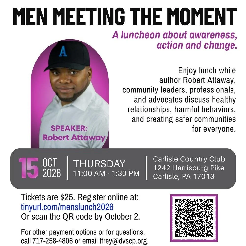 Hope Station is proud to share Men Meeting the Moment: Awareness. Action. Change. 💜

Join @domesticviolenceservicescp for an important conversation featuring author Robert Attaway, community leaders, professionals, and advocates discussing healthy r