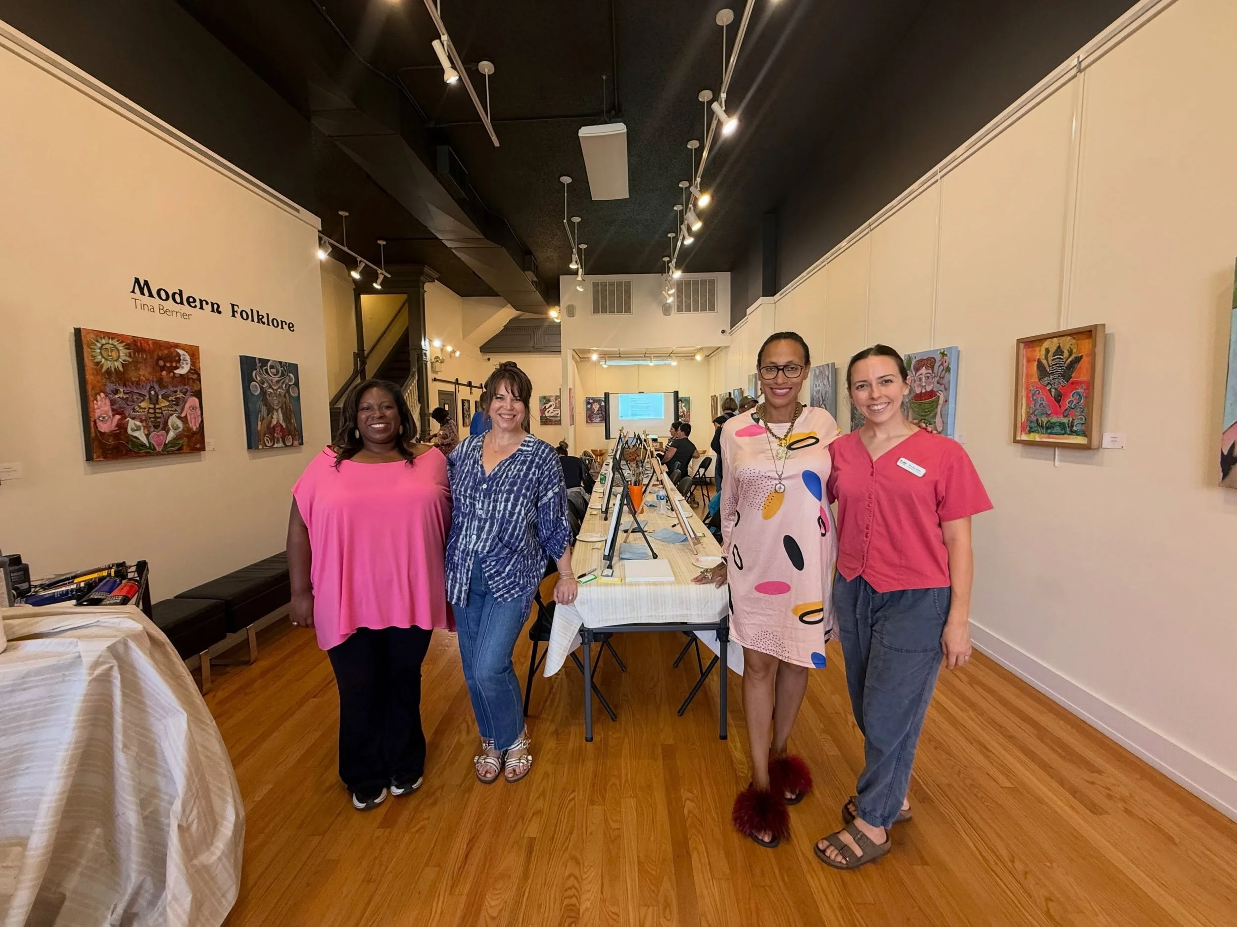 Hope Station had a wonderful time at our &ldquo;Paint in Pink Paint &amp; Sip&rdquo; in recognition of Breast Cancer Awareness Month! But behind the pink, the paint, and the fun is an important reason for raising awareness:

💗 1 in 8 women in the U.