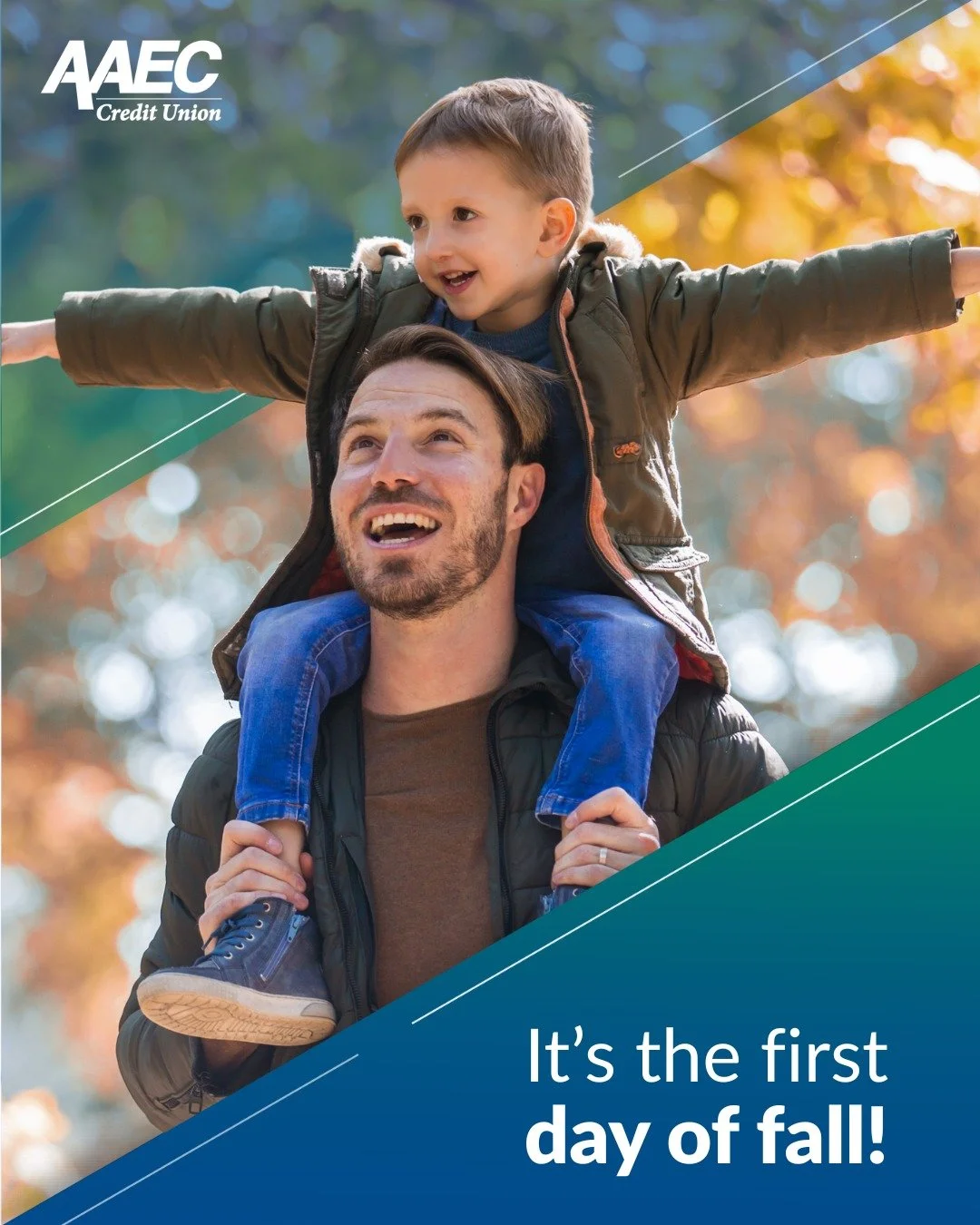 Happy first day of fall from AAEC Credit Union! 🍁☕

Cooler weather, warmer drinks, and a fresh season to focus on reaching your financial goals before the end of the year.

💰 Whether you're saving for the holidays, tackling a fall project, or reeva