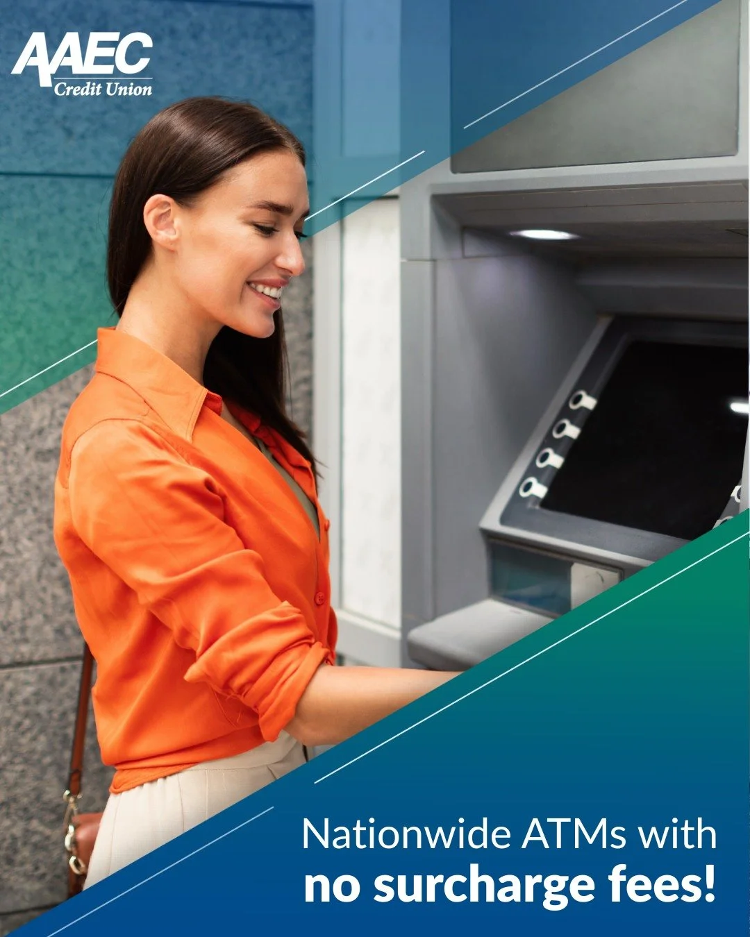 Traveling for the holidays? ✈️🎄
Don&rsquo;t let ATM fees tag along for the trip! 💵

🏧 AAEC Credit Union members can withdraw cash nationwide through CO-OP and AllPoint ATMs, with no surcharge fees!

Whether you&rsquo;re on the road or catching a f