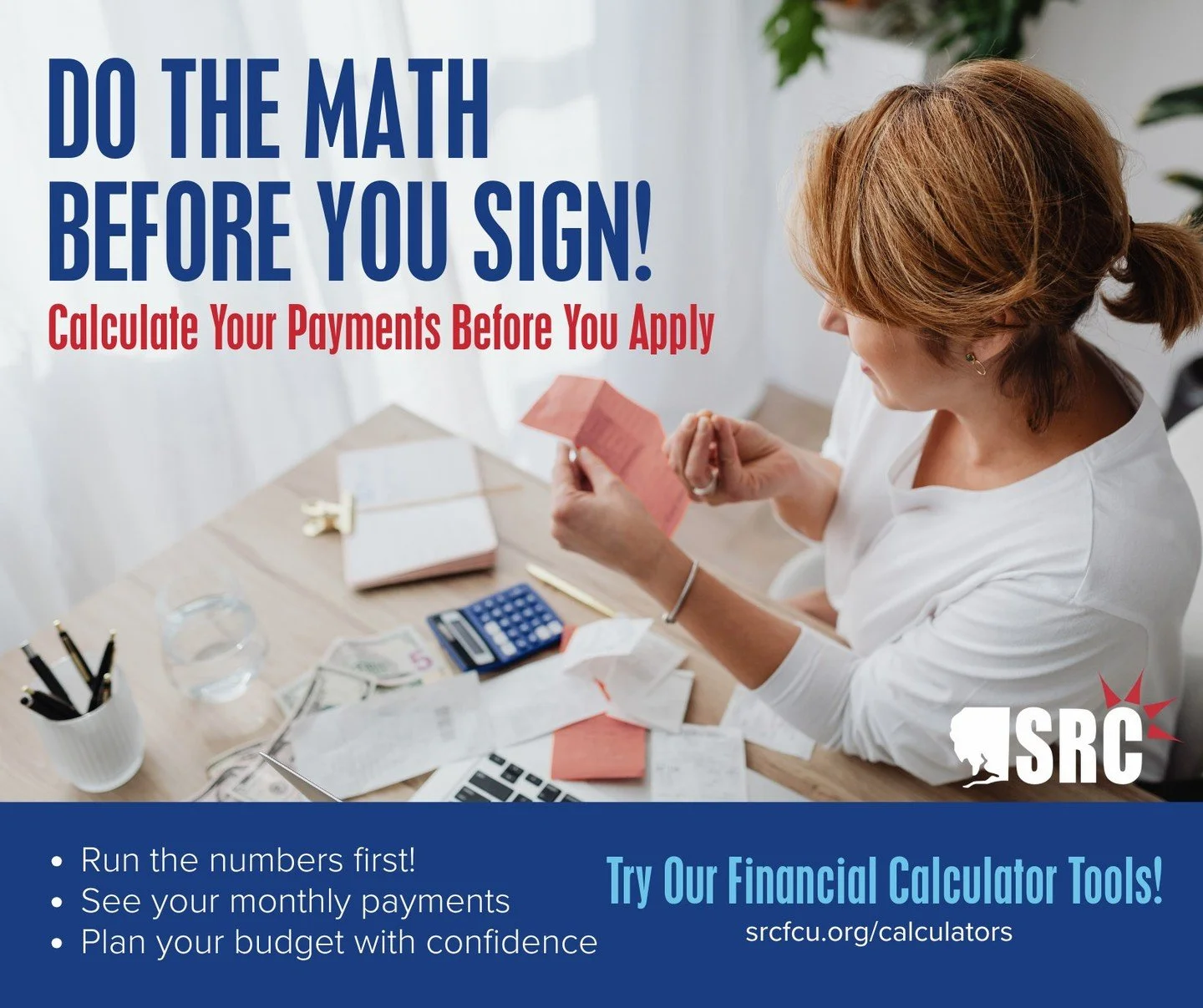 💡 Do the Math Before You Sign!

Wondering how a loan will impact your monthly budget? Don&rsquo;t guess&mdash;calculate first! Our Financial Calculator tools let you see your payments upfront so you can make a confident choice before applying. ✅

📲