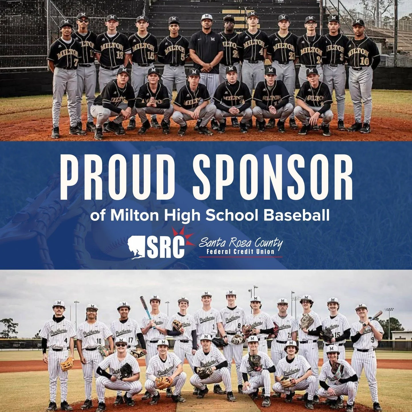 Batter up! ⚾

We&rsquo;re excited to sponsor the Milton High School Baseball Team this season. It&rsquo;s always an honor to support the amazing student-athletes in our community.

Good luck this season&mdash;we&rsquo;ll be cheering you on! 💙