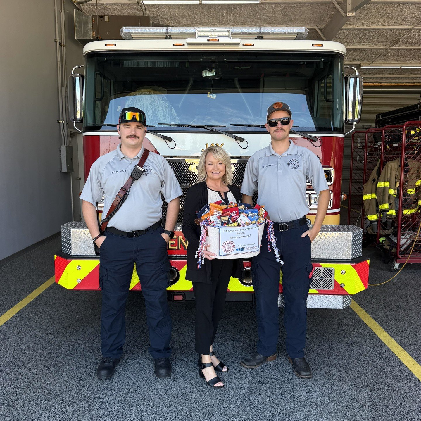 We&rsquo;re grateful for the opportunity to give back to those who give so much. A big thank you to the incredible team at the Jay Volunteer Fire Department for everything you do to keep our community safe&mdash; day in and day out. It was an honor f
