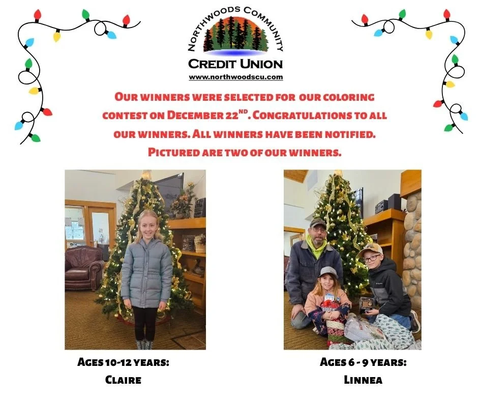 Thank you to all those that entered our Christmas Coloring Contest. Here are two of our winners!  Congratulations to Claire and Linnea!

All winners have been notified.  Look for our Christmas coloring contest again during the holiday season!