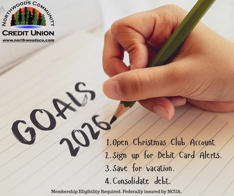 Let NCCU help you achieve your 2026 financial goals!
