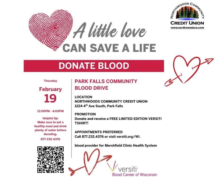 We will be hosting a blood drive on Thursday! Consider donating!