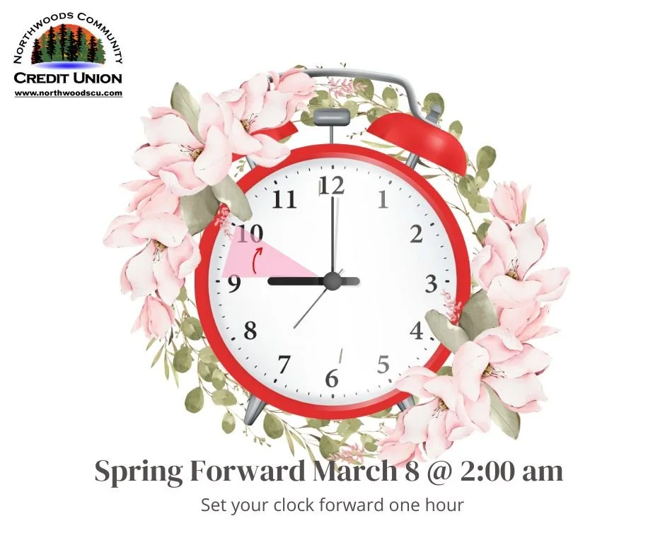 Don't forget to Spring ahead!