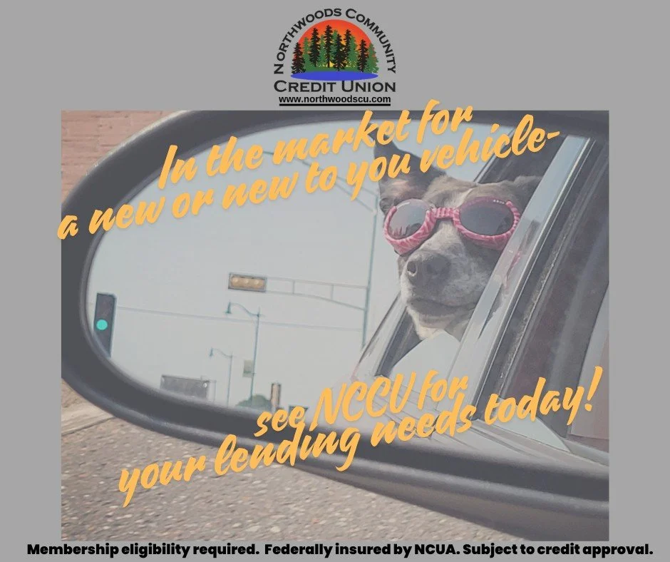 Great rates - great service!  See us today for your auto loan needs.