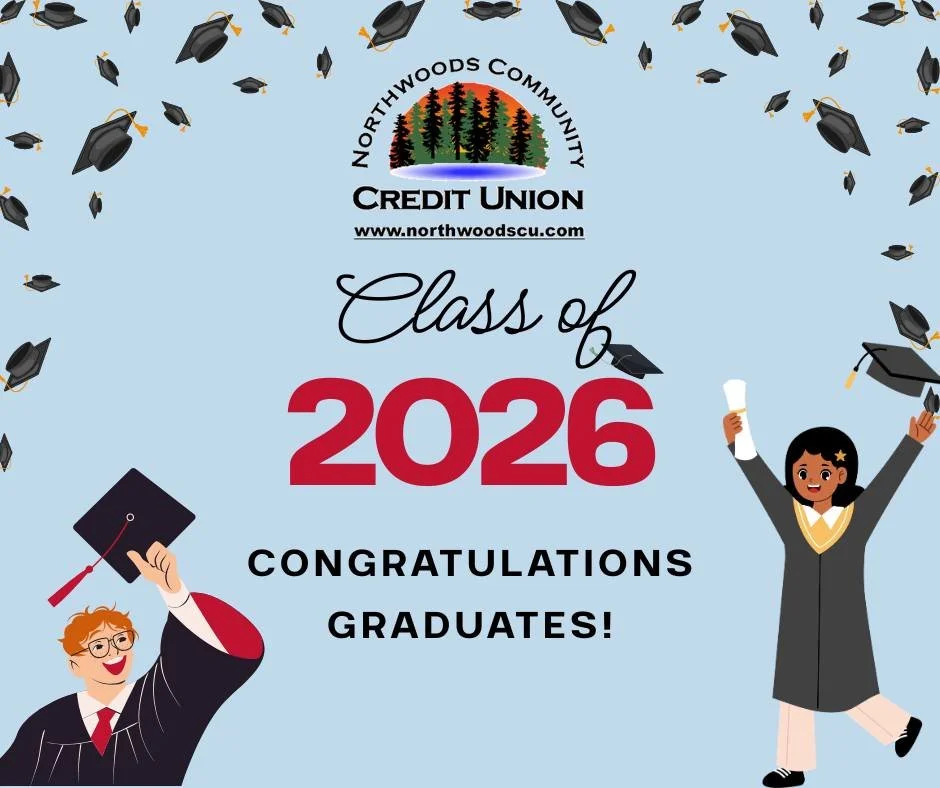 Congratulations on your graduation!  We are proud of accomplishments and wish you success in the future.