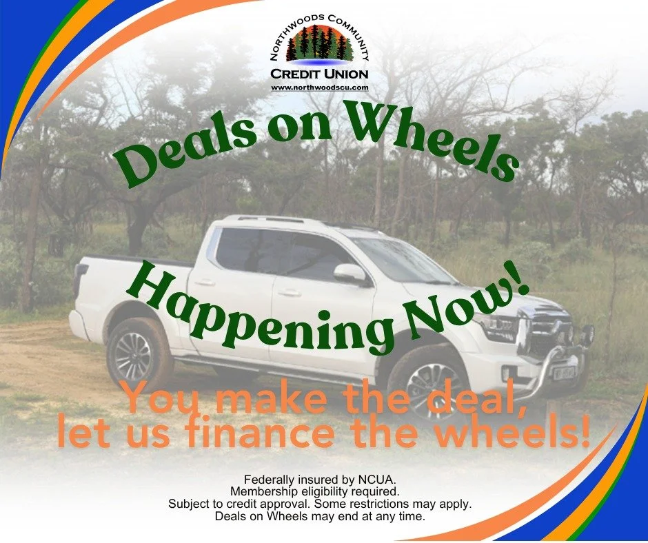 Is it time for a new or new to you vehicle?  Check out our great rates! Deals on Wheels is going on now!