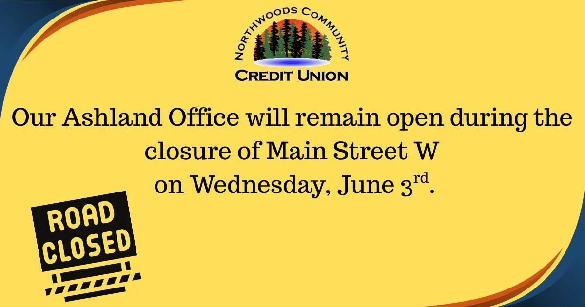 Even though Main Street in Ashland will be closed, our Ashland office will be open and our staff is always ready to serve you!