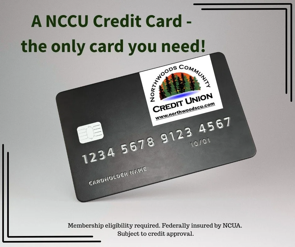 Looking for a credit card with a great rate?  Or a card that earns points on purchases?  Looking to do a balance transfer?  See NCCU for the card that fits your needs!  Local decisions!