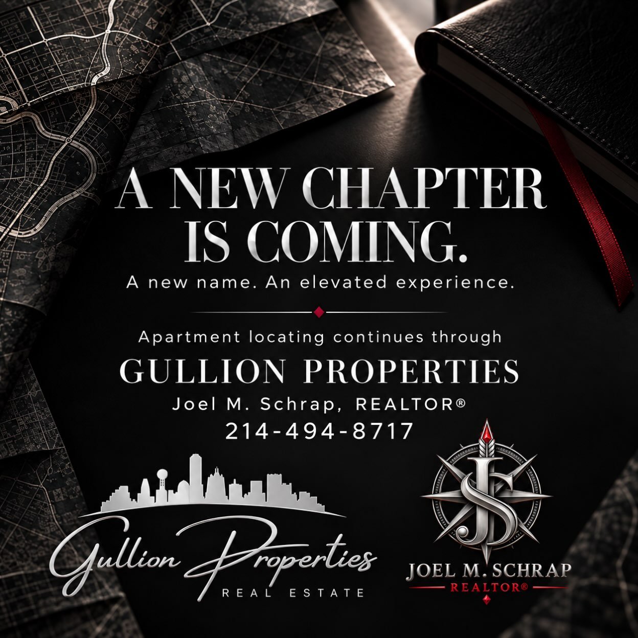 A new name. An elevated experience. A new chapter.

We&rsquo;re preparing a more personal, thoughtful approach to apartment locating&mdash;and we can&rsquo;t wait to share what&rsquo;s next.

Until then, apartment locating continues through Gullion P