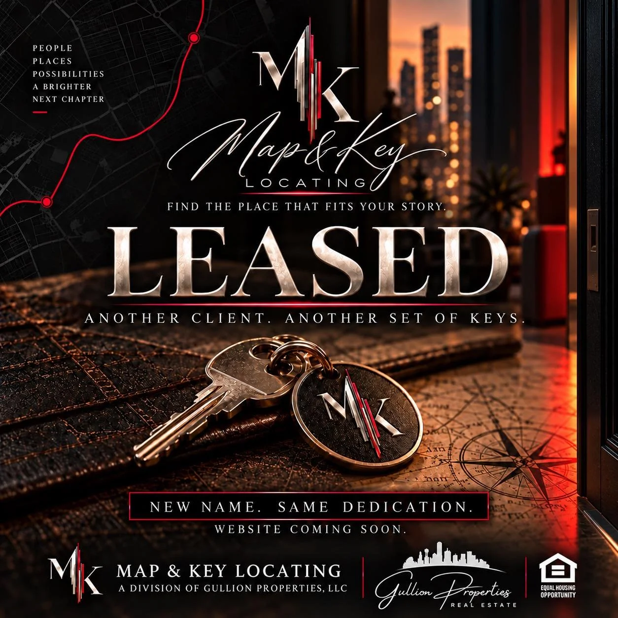 Another client leased. Another set of keys in hand. 🔑

At Map &amp; Key Locating, we believe the result matters more than the listing.

Availability, pricing, specials, and floor plans can change quickly. So our focus stays where it belongs &mdash; 