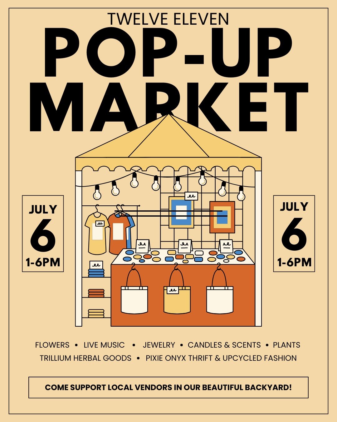 BACKYARD POP-UP MARKET