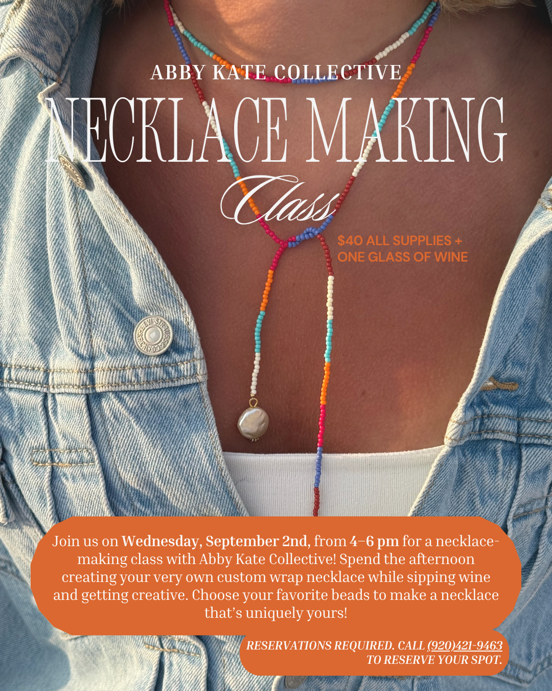 NECKLACE MAKING CLASS