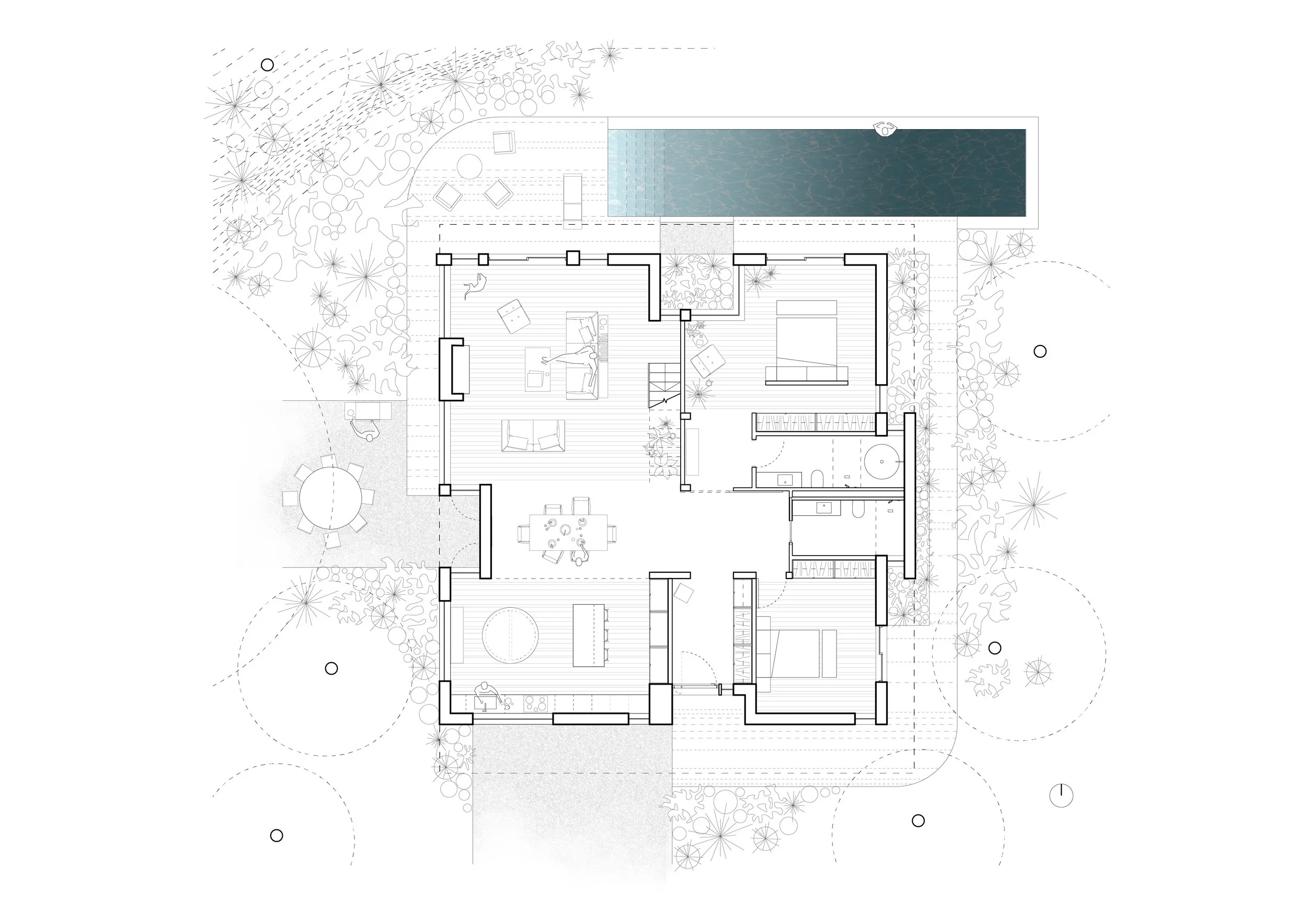 ground floor plan / planta baja