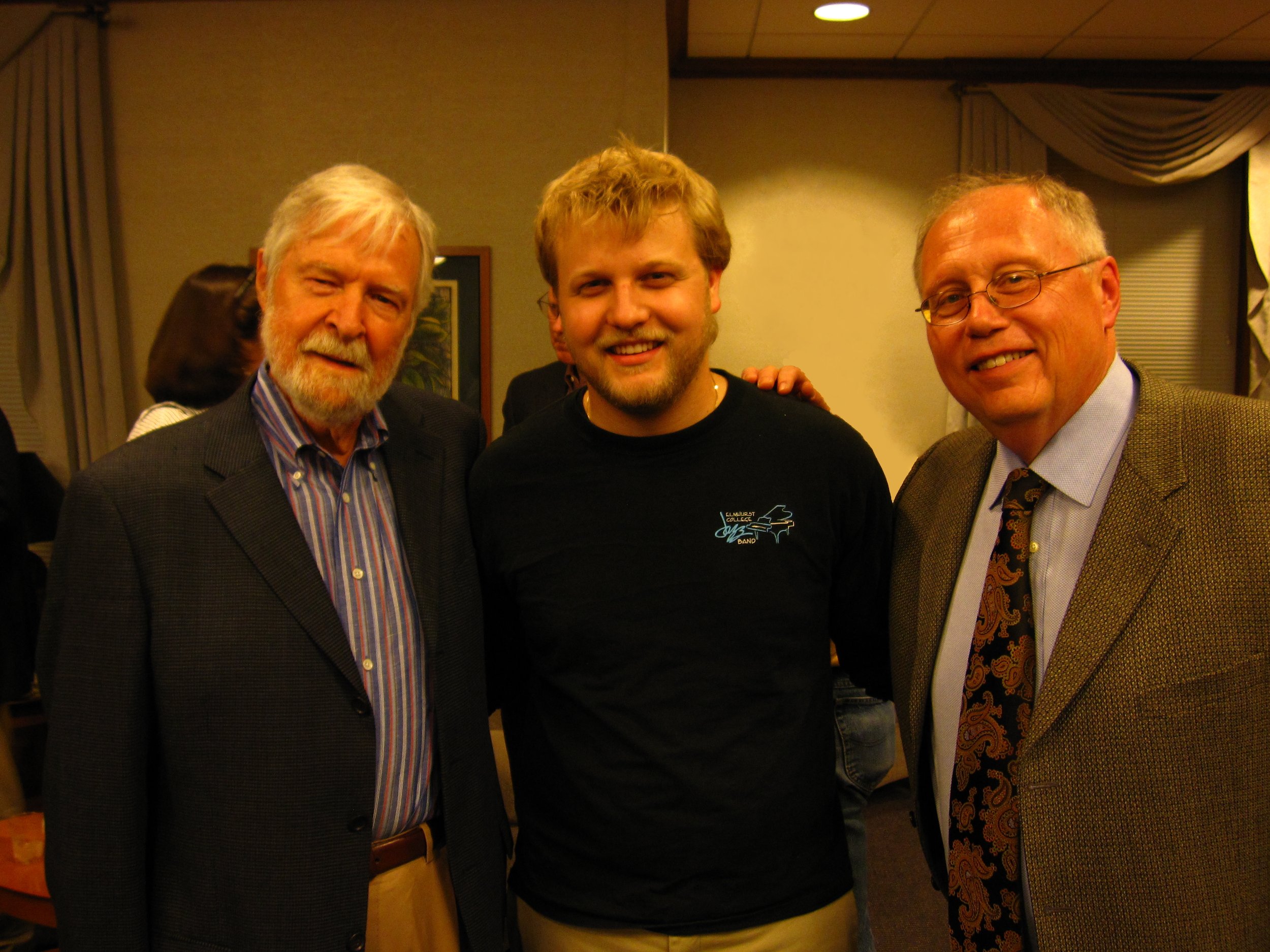 With Bill Holman & Doug Beach
Elmhurst College, 2009