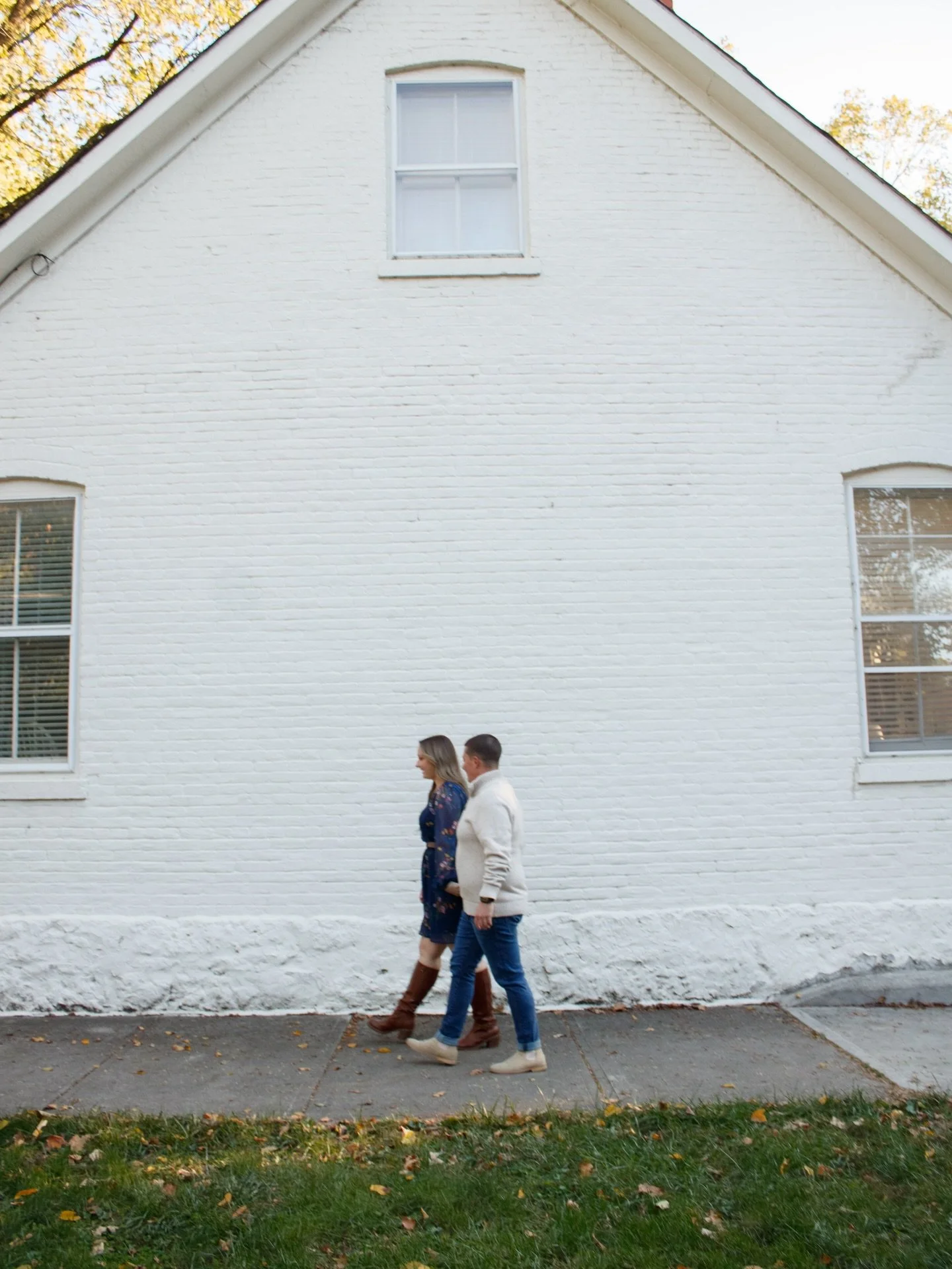 Captured peak fall beauty in German Village with Haylee and Maria 🍂