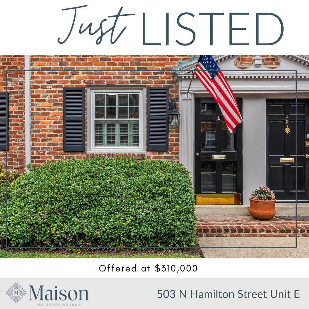 🚨 JUST LISTED! 🚨

Welcome to 503 N Hamilton St Unit E &mdash; where Richmond charm meets effortless living. Listed at $310,000, this 2-bed, 1.5-bath condo is all about focus on living, not fixing.

Just blocks from Carytown&rsquo;s restaurants, sho