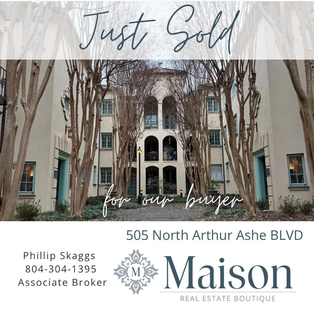 🏡 Welcome Home at 505 N Arthur Ashe Blvd 🏡

Huge congratulations to my amazing clients on the purchase of their new home in one of Richmond&rsquo;s most iconic locations. Thank you for trusting me to guide you through this journey. Your confidence 