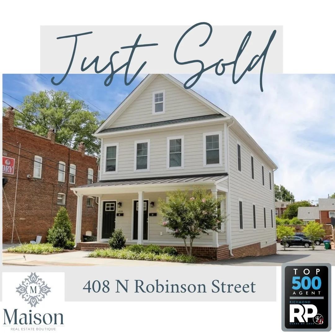 🏡✨ Closed in the Fan! ✨🏡

We officially closed on this beautiful duplex at 408 N Robinson 🎉

Huge congratulations to my incredible seller. It has been such an honor to help you not only purchase this property, but now to successfully sell it as we