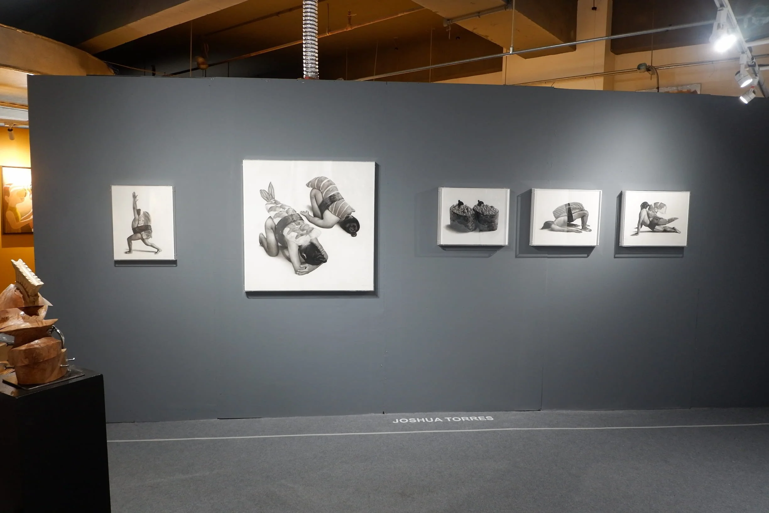 Works by Joshua Torres in Provisional State Group Show at Art Fair Philippines 2026