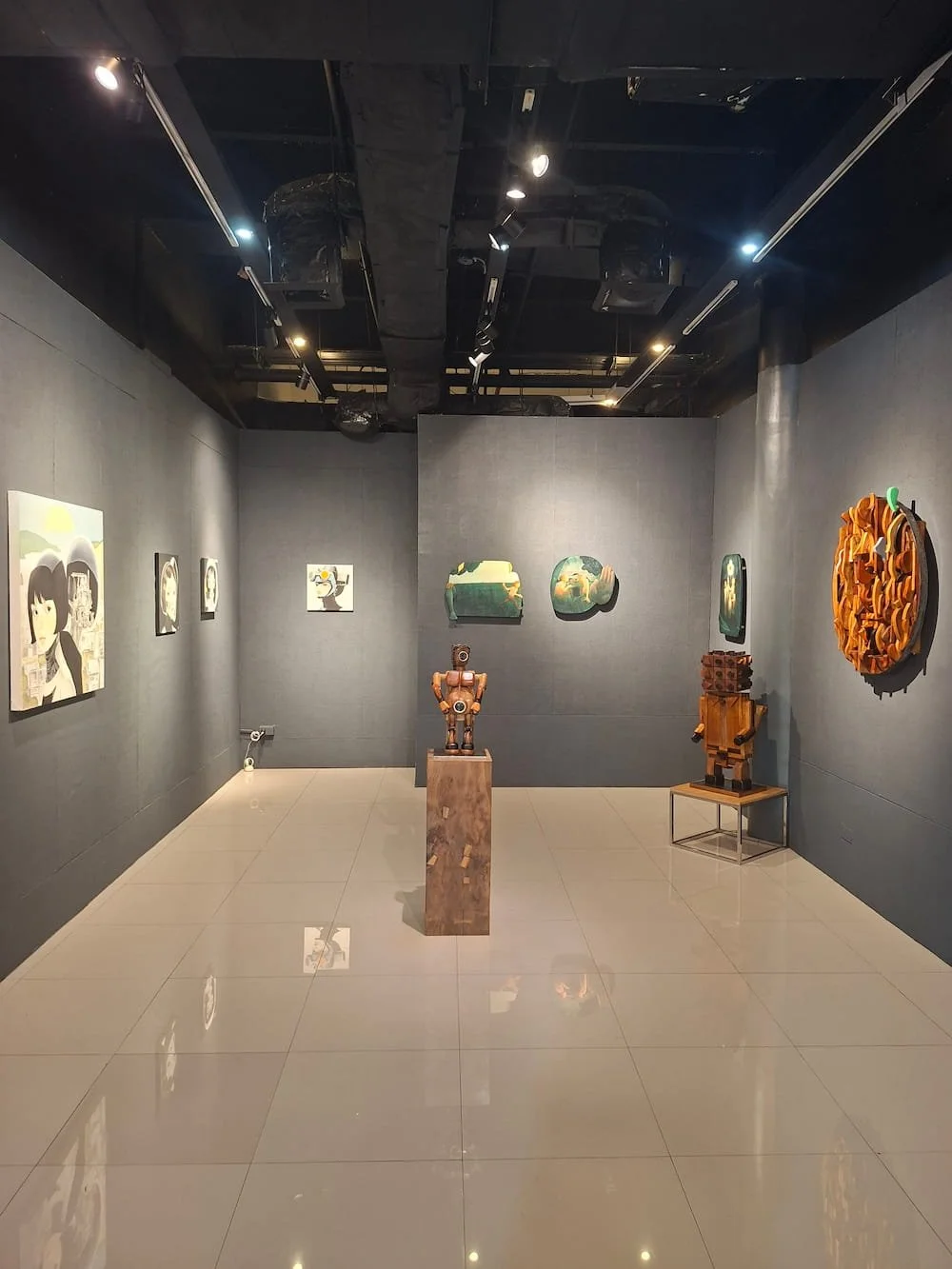FUTURE IN UNIVERSE FRONT VIEW AT ART FOR SPACE