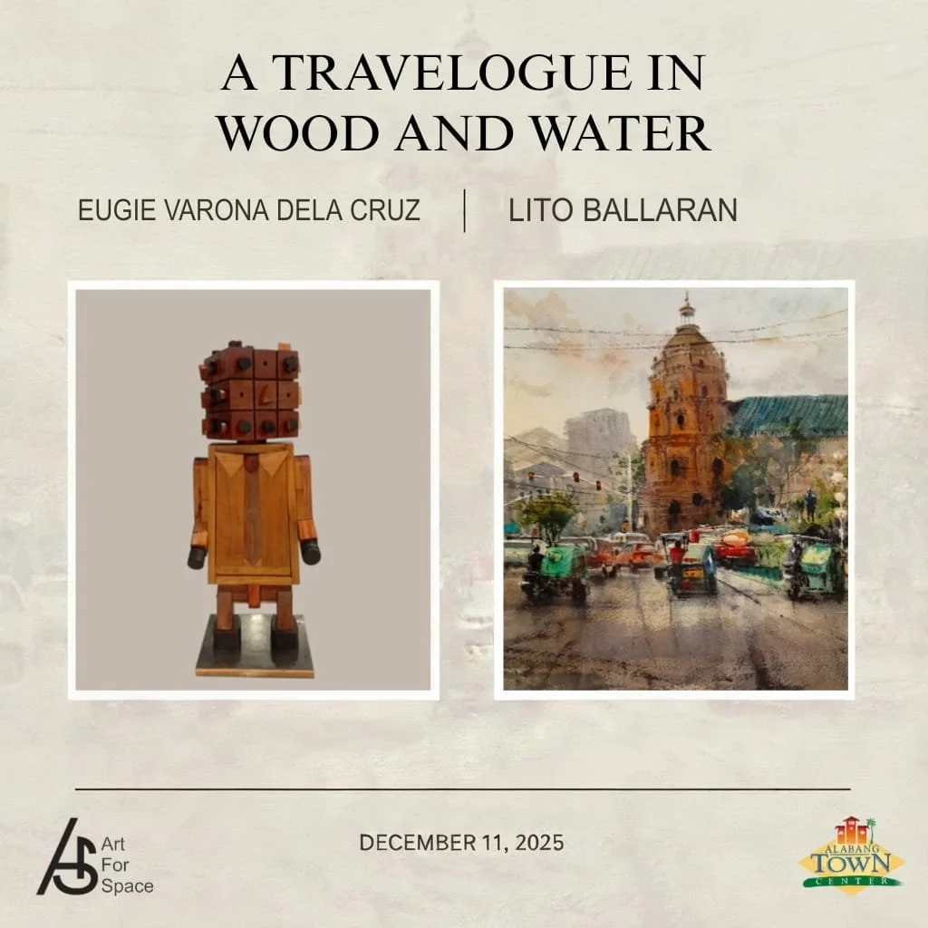 A TRAVELOGUE IN WOOD AND WATER - FEATURING EUGIE DELA CRUZ AND LITO BALLARAN