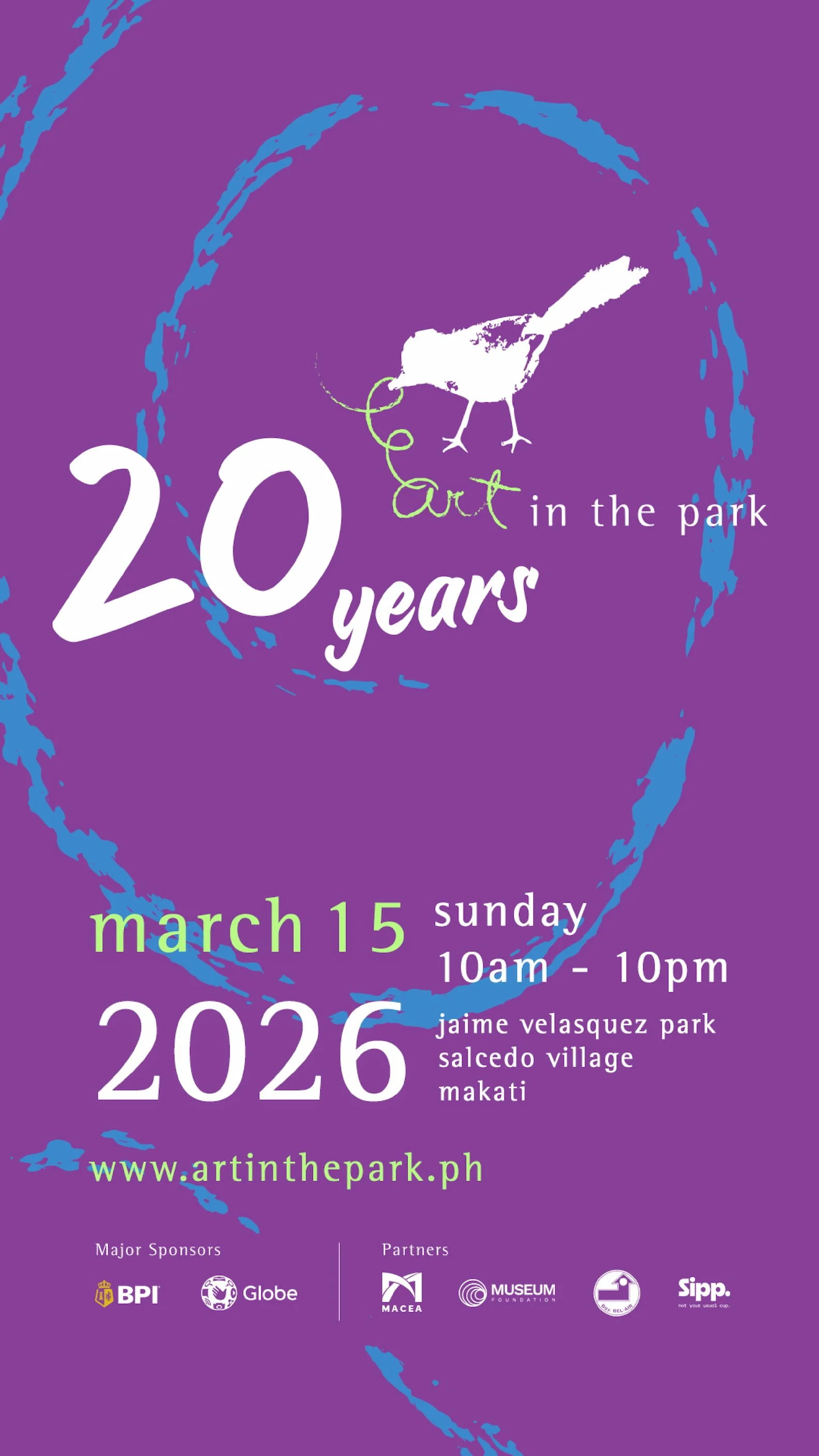 art in the park 2026 poster image