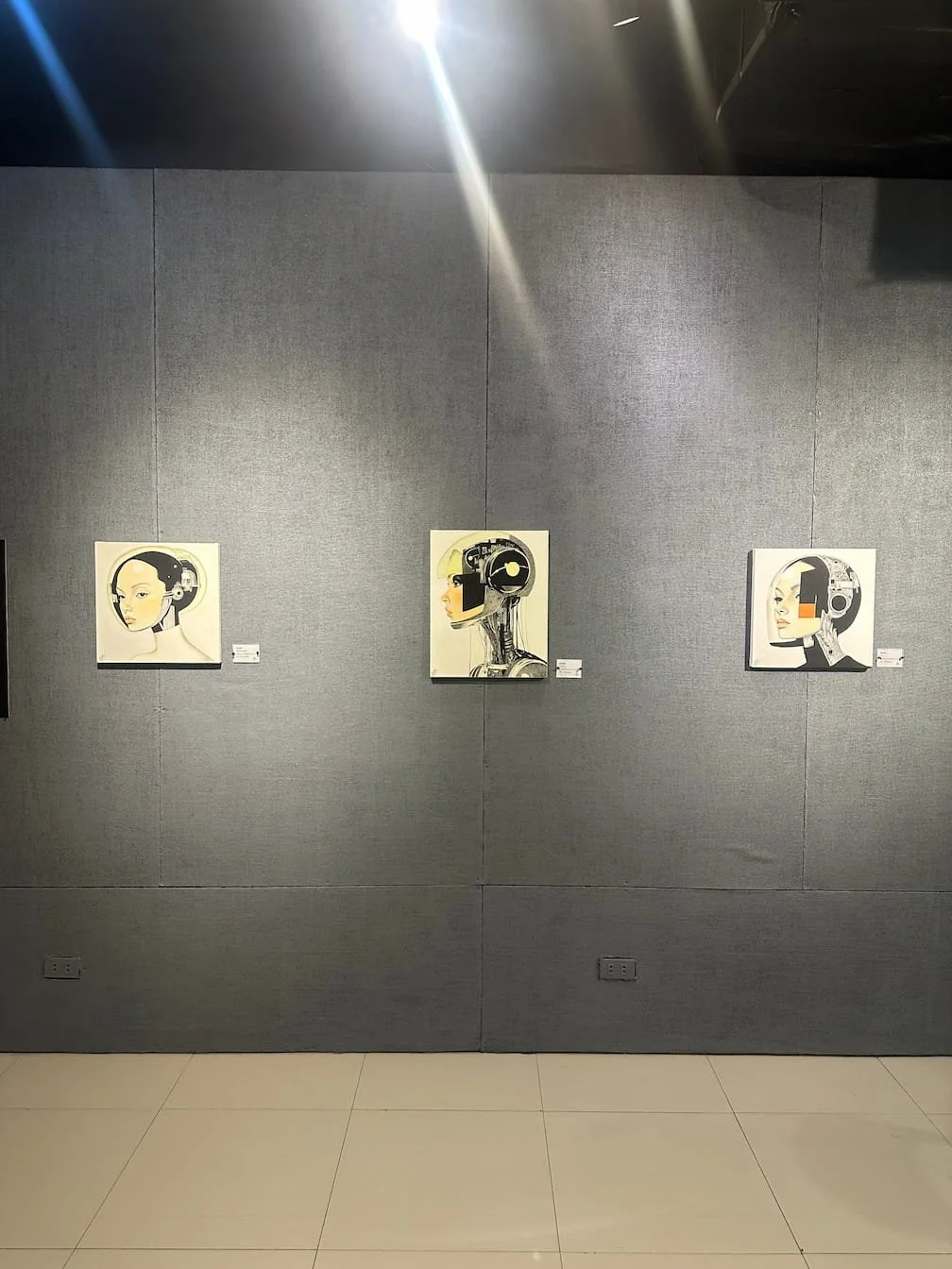 Paintings of AADA with augmented reality