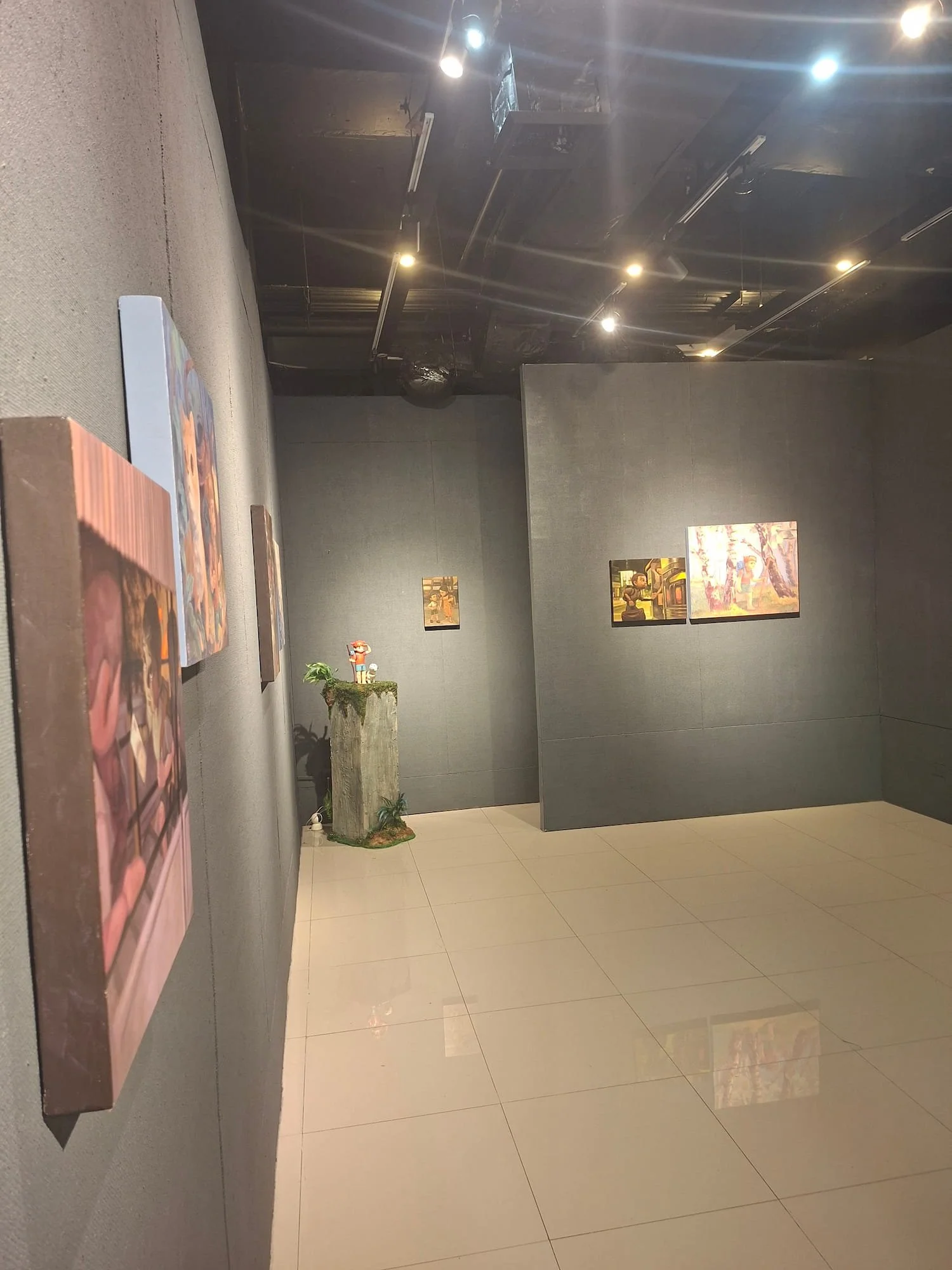 another left side view of the exhibition