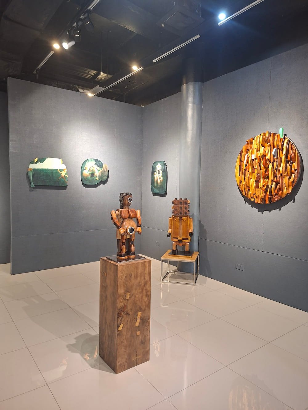 MORE WORKS OF KIKO MORAN AND EUGIE DELA CRUZ IN ART FOR SPACE GALLERY