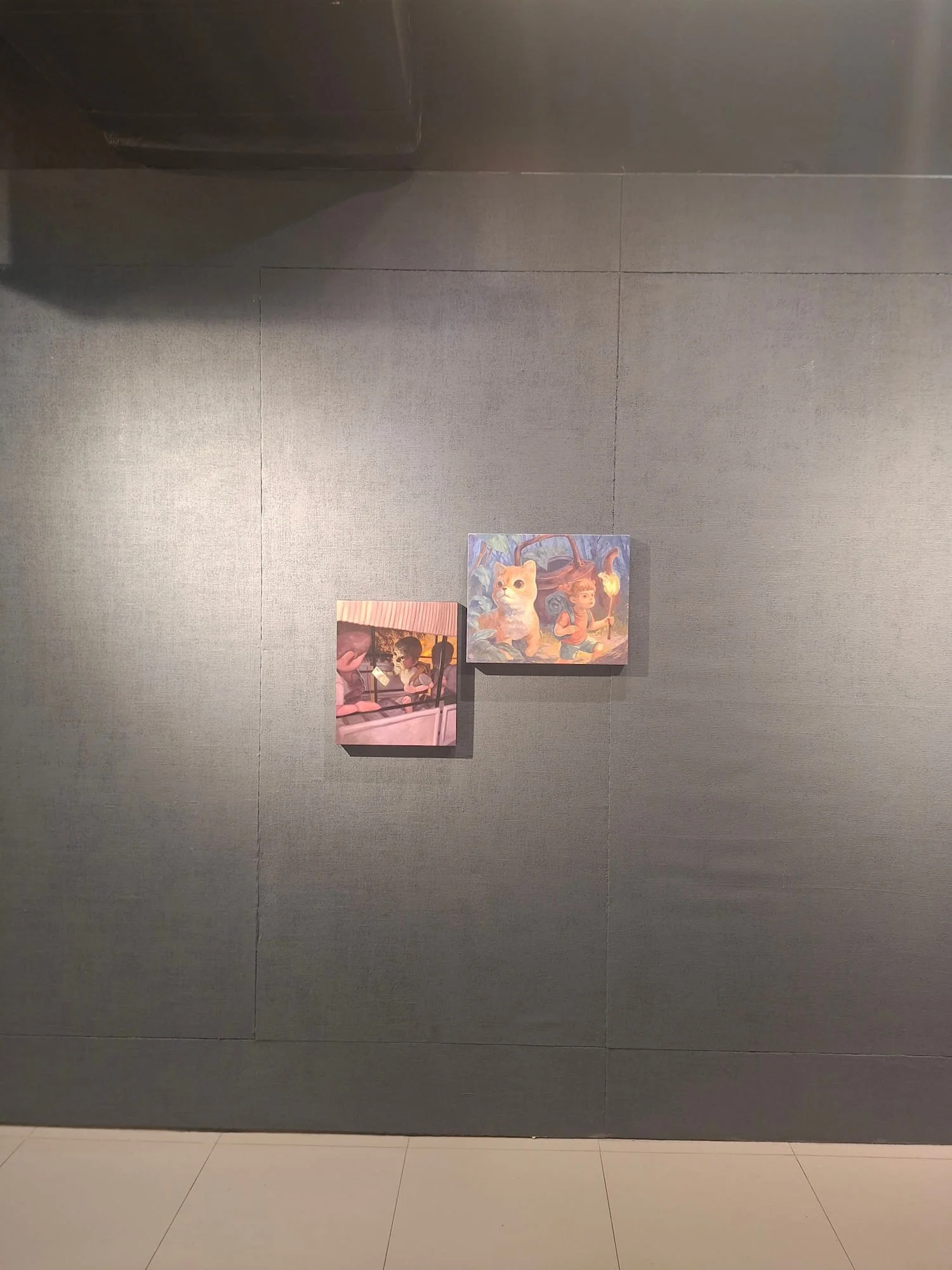 Small works of Gino and two front teeth