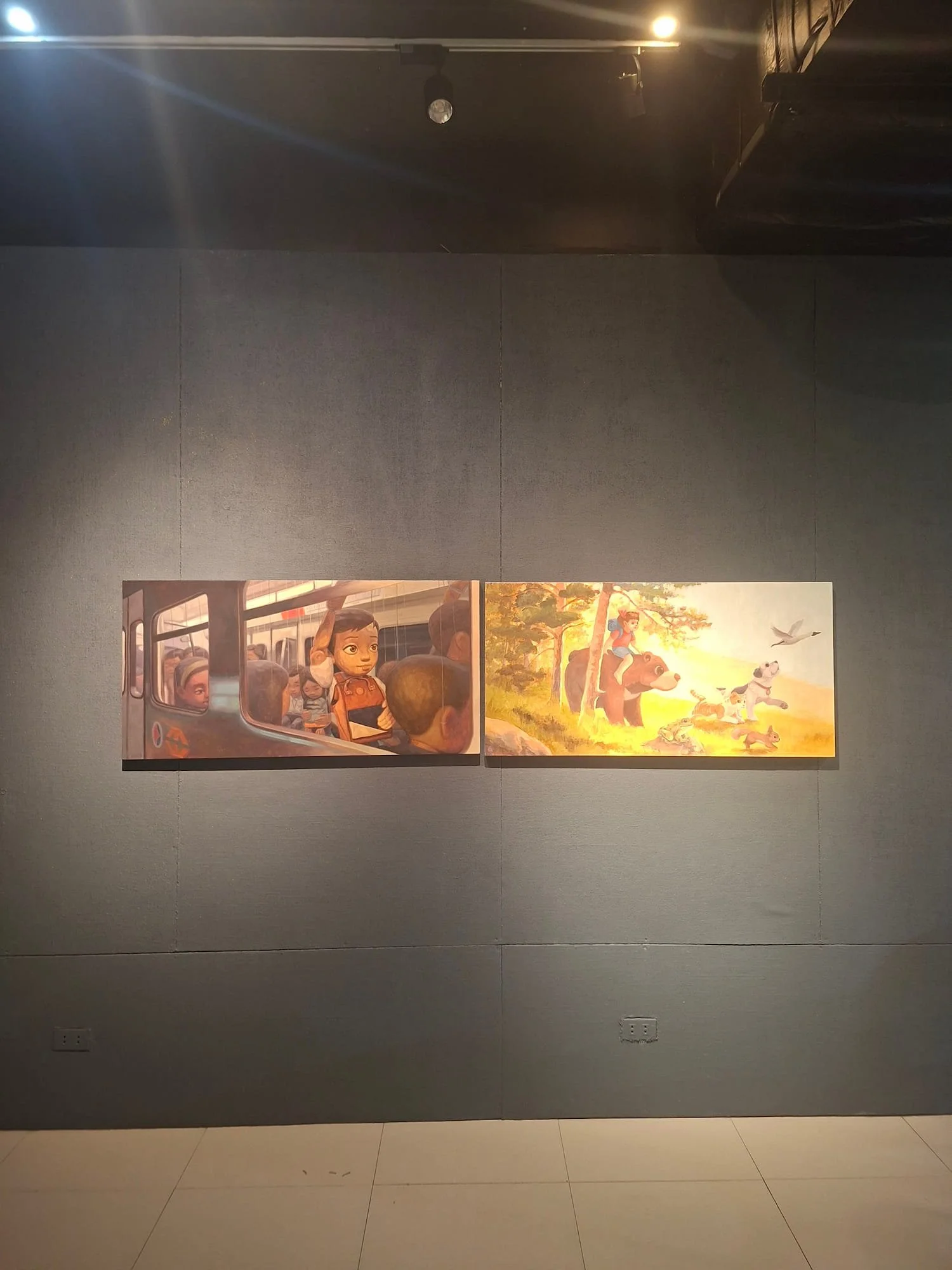 Big works of Gino and Two Front Teeth