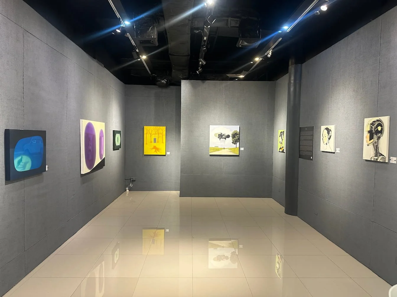 Front View of a brief stay exhibition in ATC