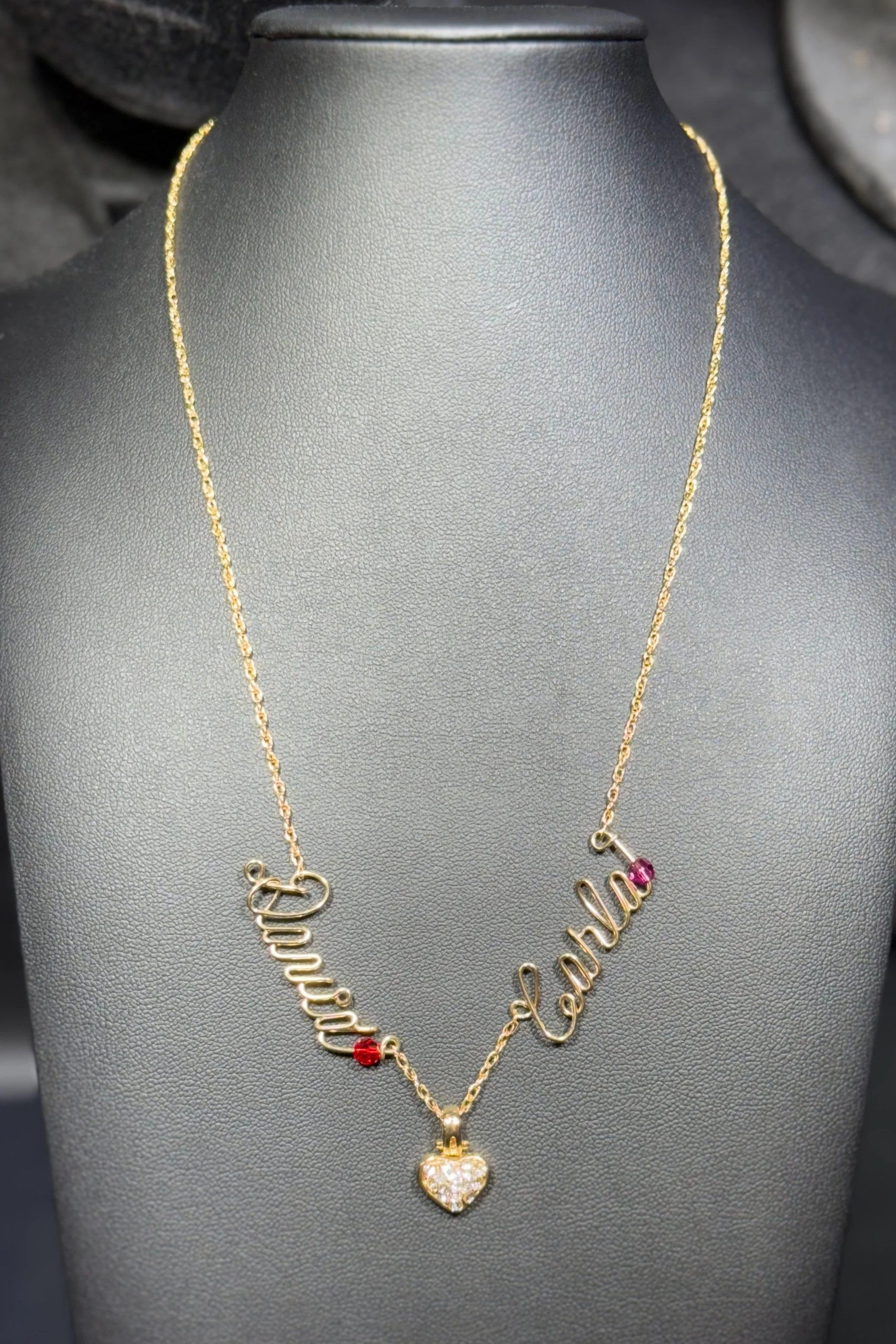 Double Name Necklace