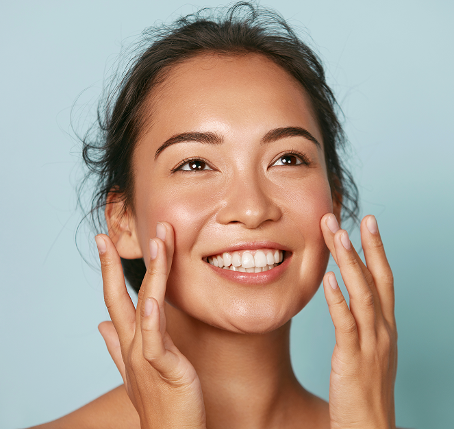 Woman with radiant, even skin after IPL Photofacial at Stella Dieci Spa