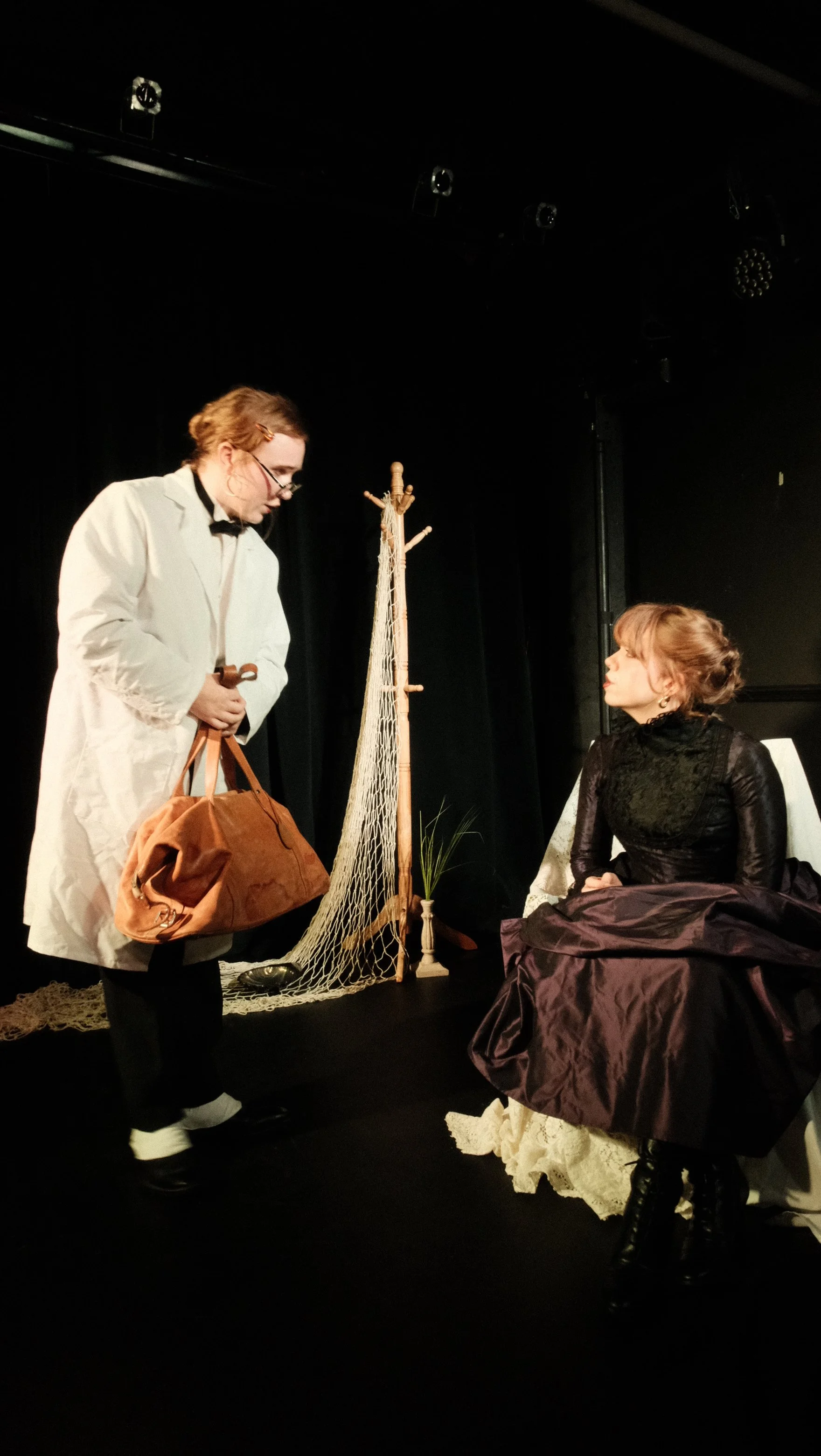 fainting couch: a one woman show... with a butler