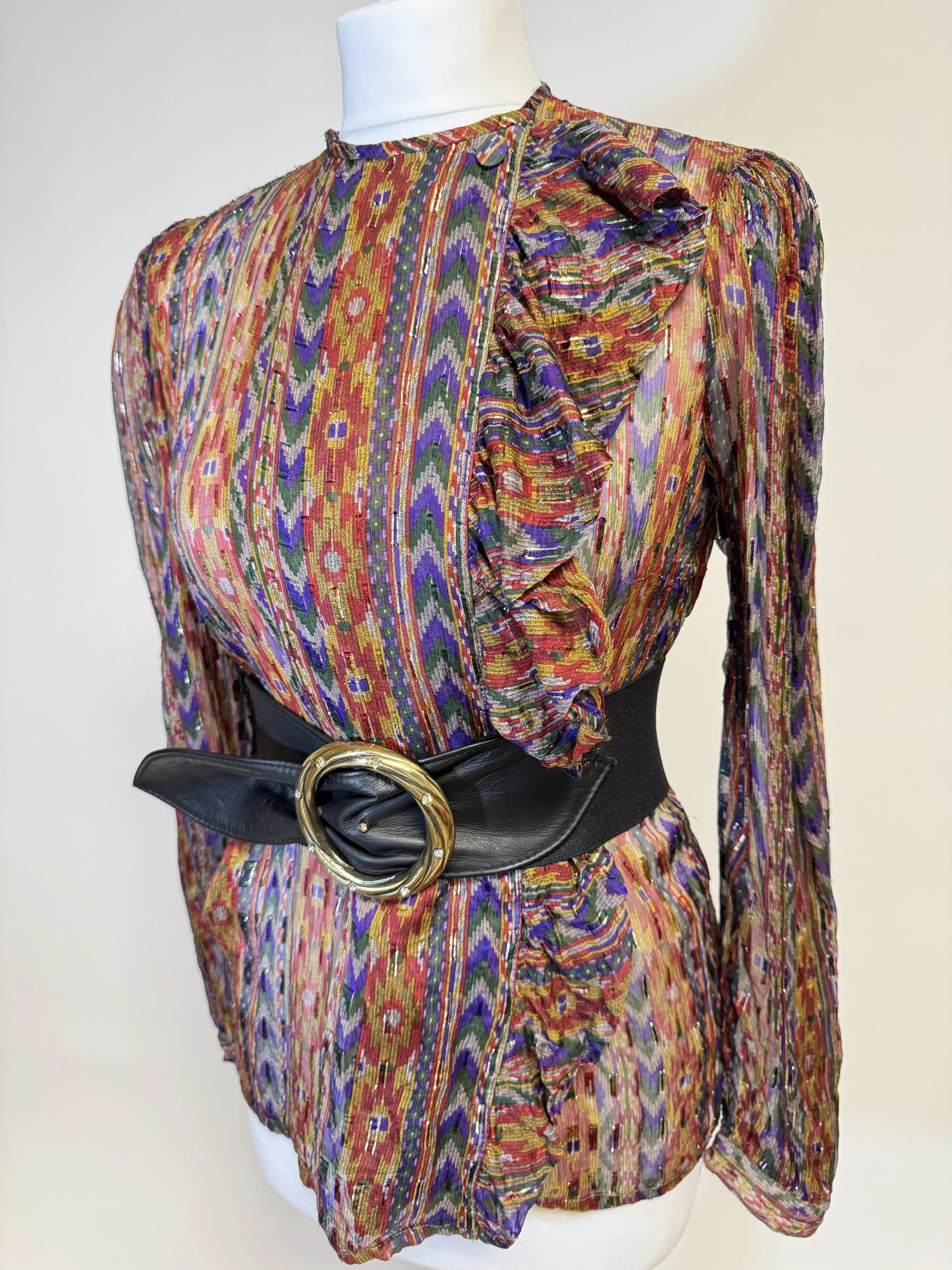 Bluse | Ethno-Explosion für wilde Herzen | 1970er Jahre