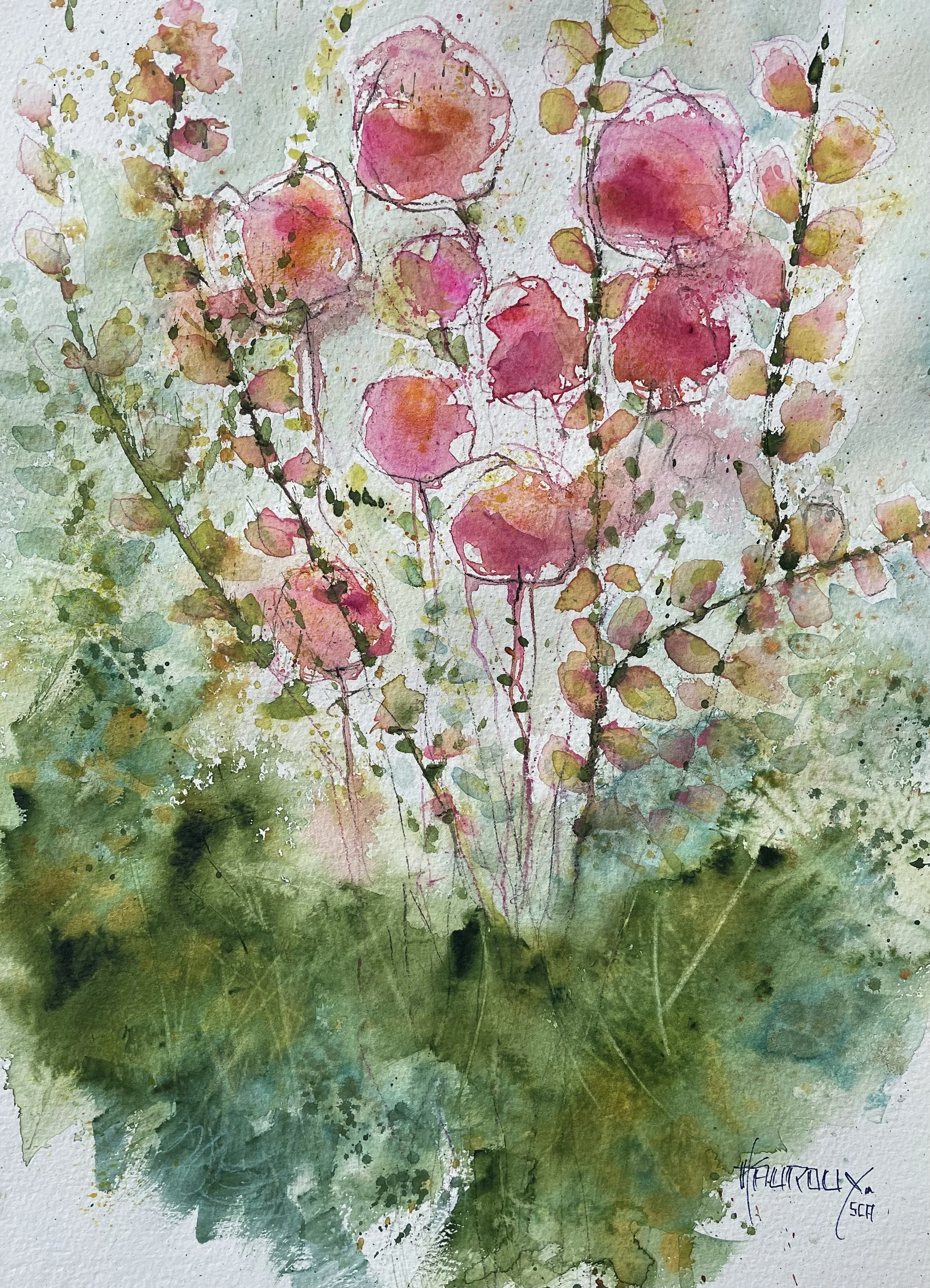 Murmure de Printemps
14 x 10 po.
Encadrée sous vitre
275,00$