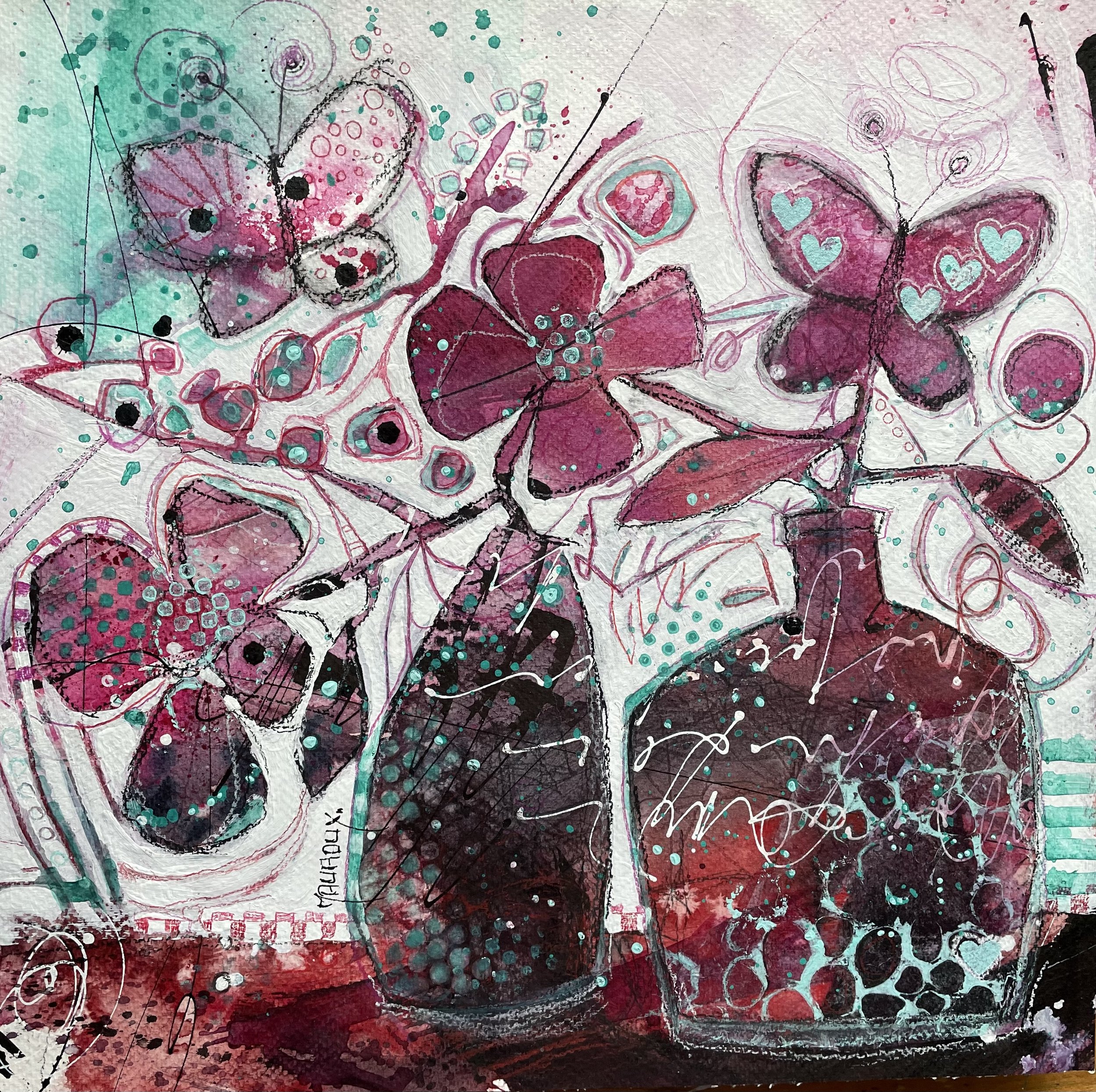 11 x 11 po.
150,00$