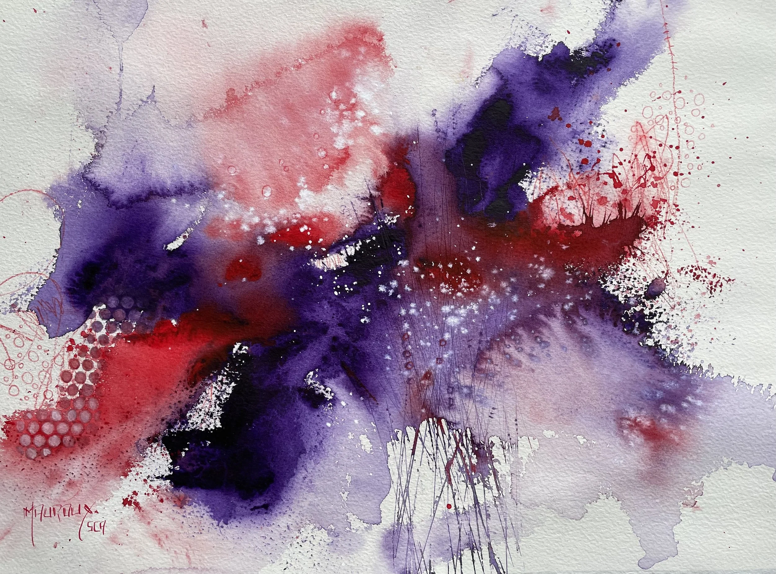 10 x 14 po.
Encadrée sous vitre
275,00$