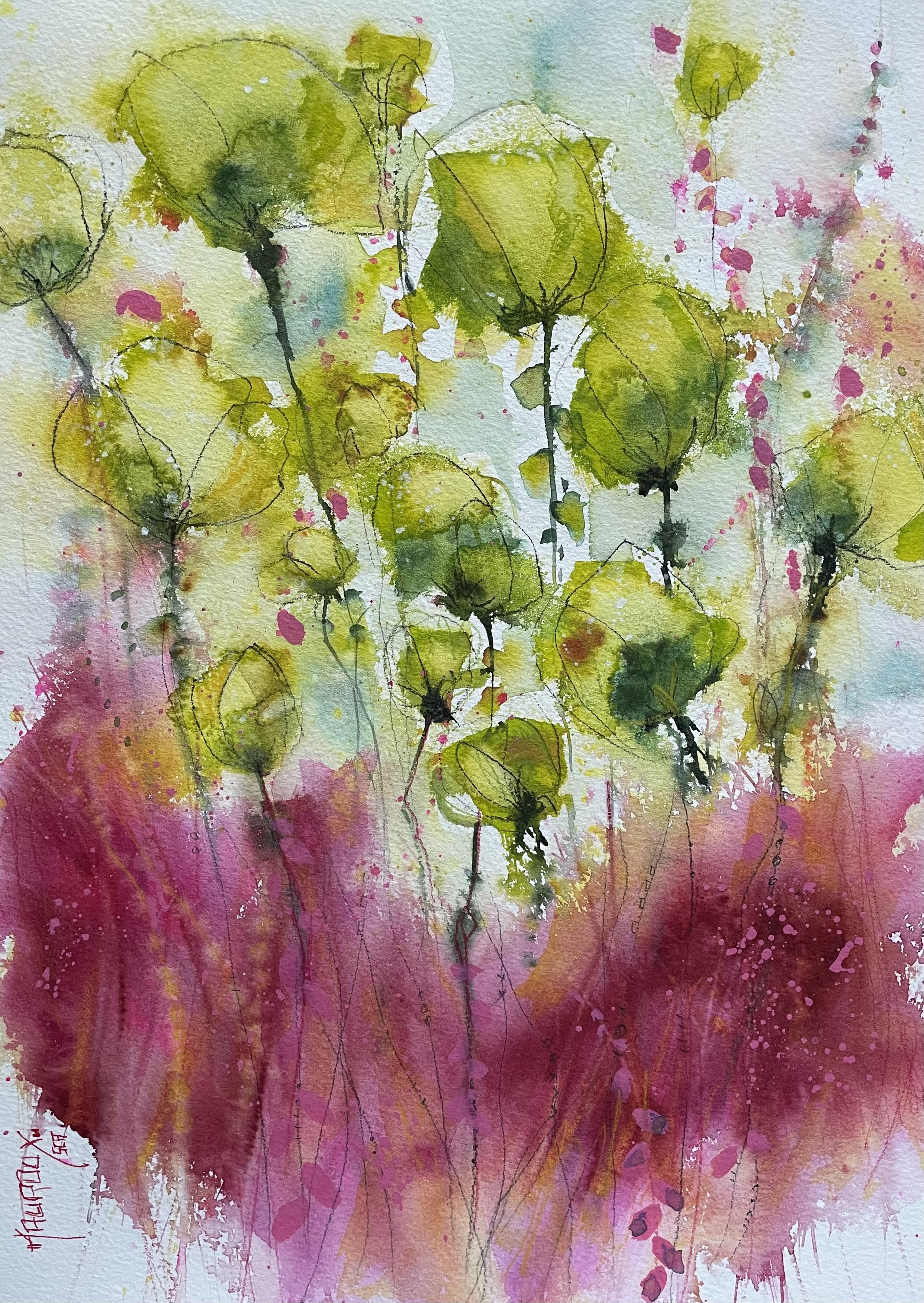 Le Monde à l'Envers
14 x 10 po.
Encadrée sous vitre
275,00$