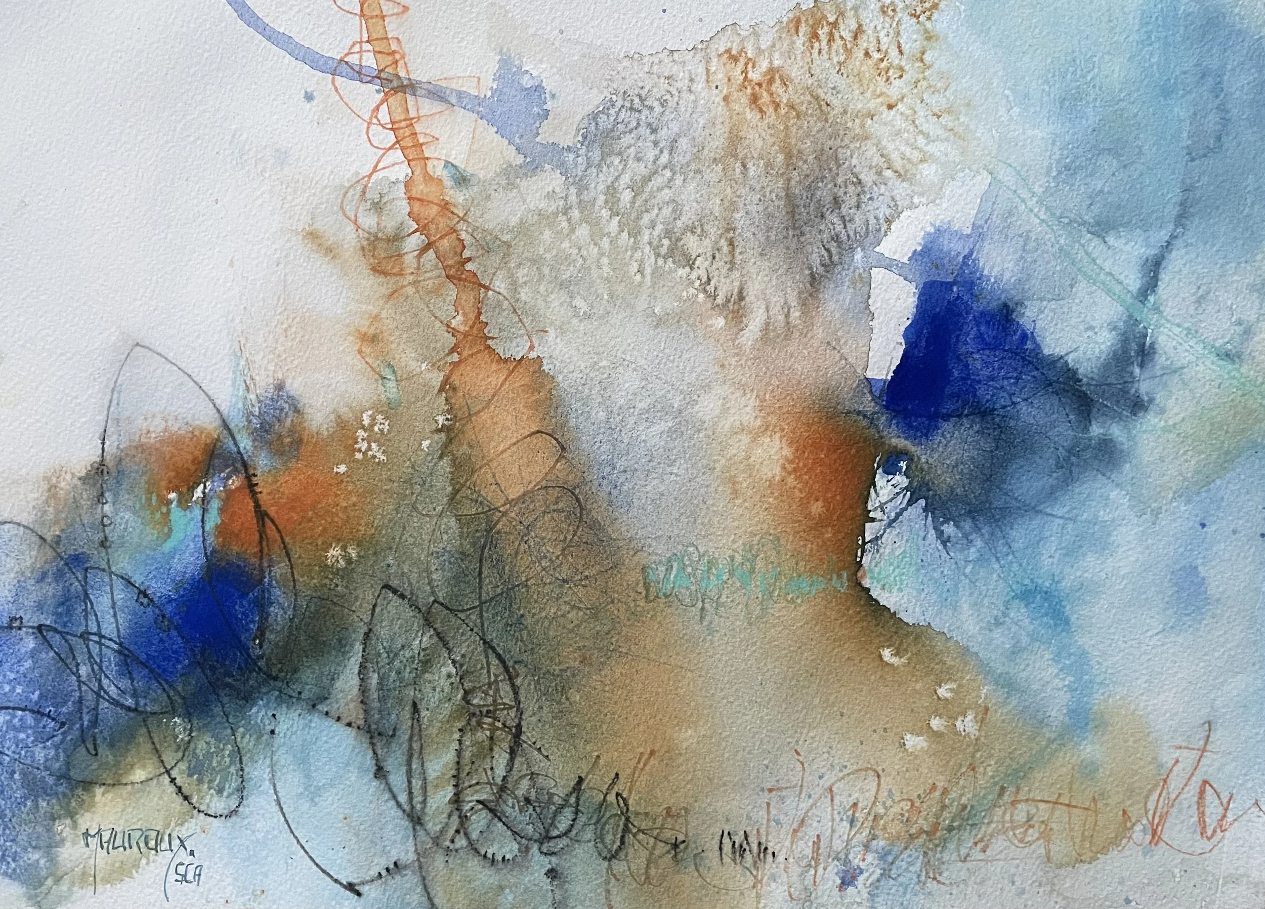 10 x 14 po.
Encadrée sous vitre
275,00$