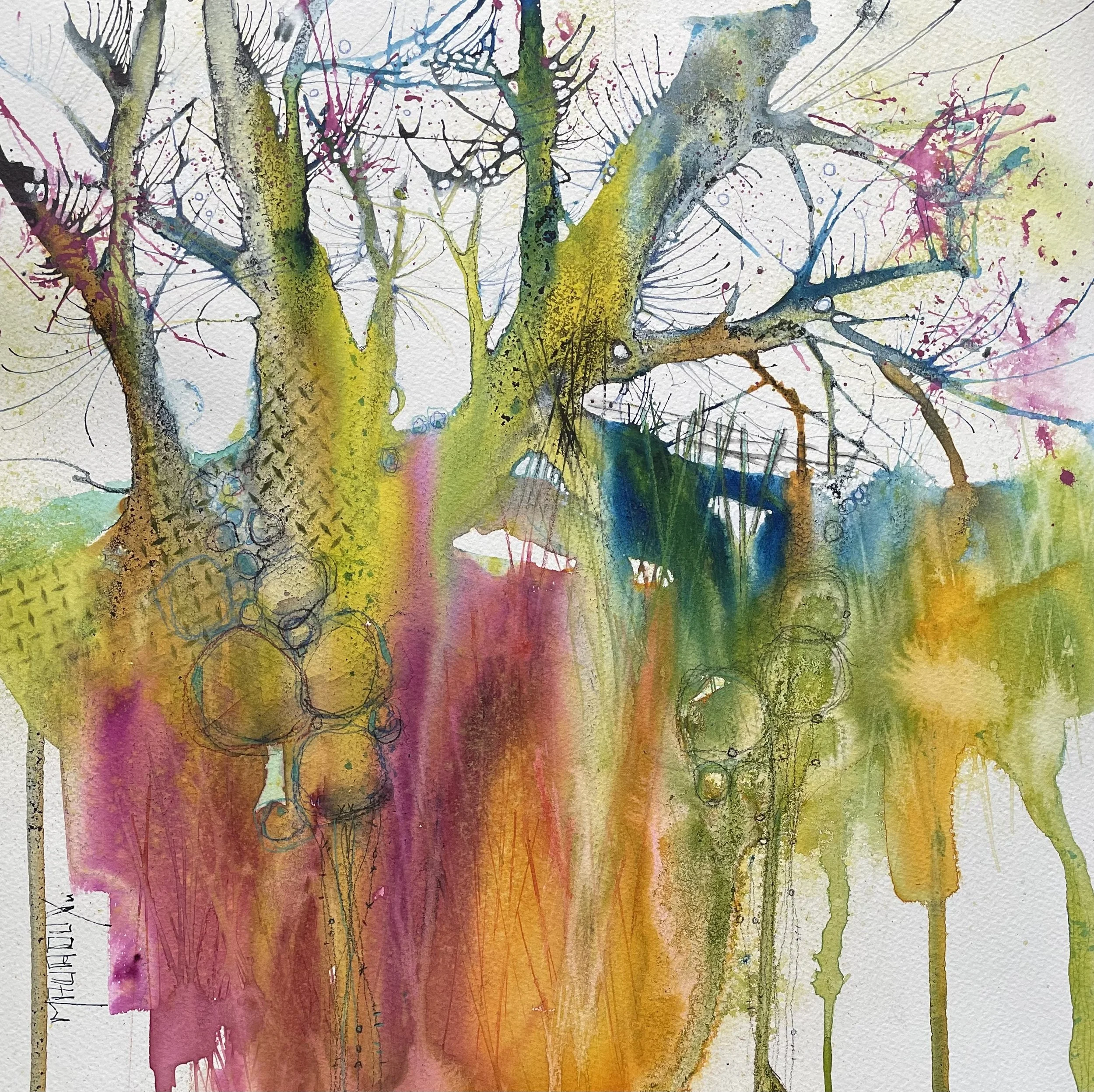 Je Rêve, Tu Rêves
14 x 14 po.  
Encadrée avec vitre sans reflet
430,00$