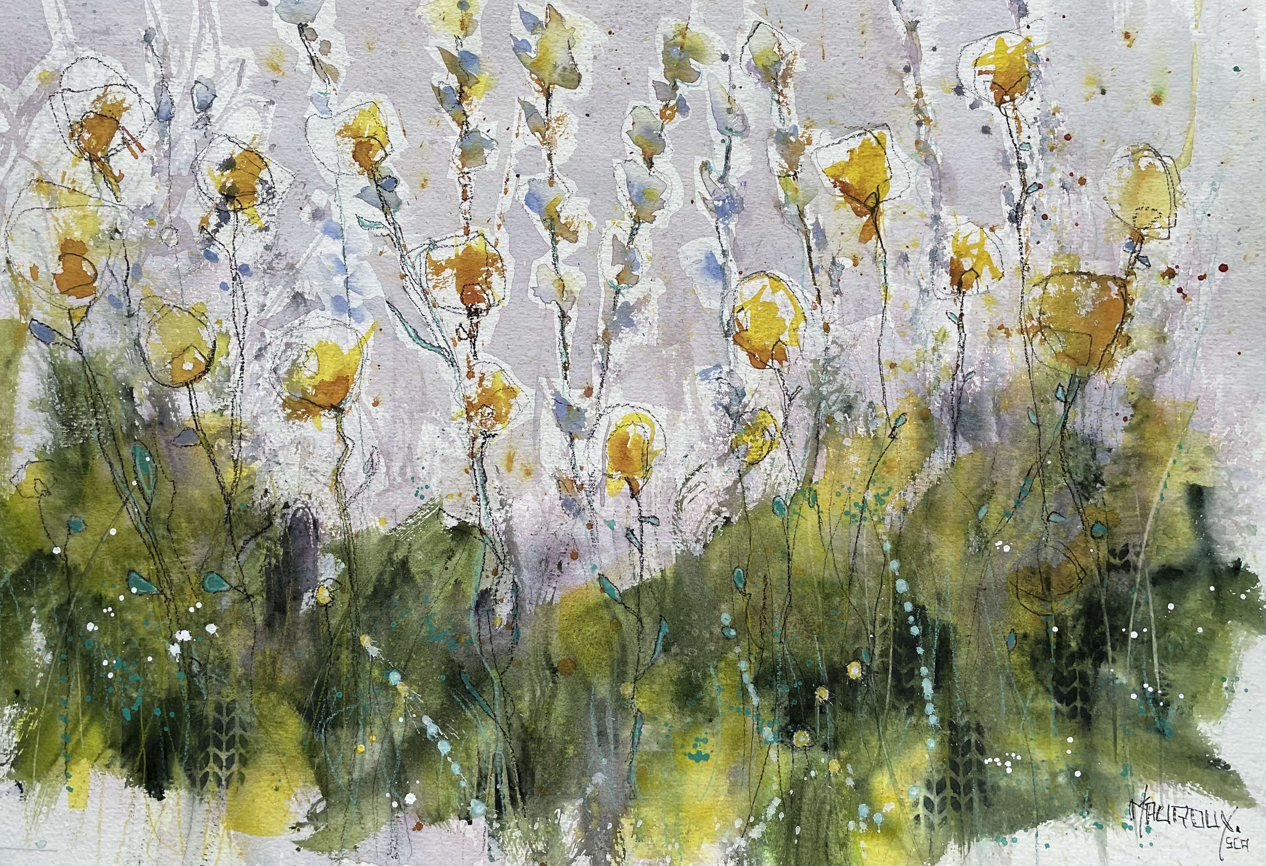 Valse au Soleil
12 x 18 po.
Marouflée et encadrée
370,00$